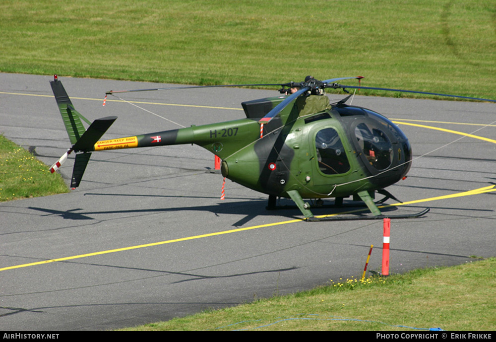 Aircraft Photo of H-207 | Hughes 500M (369HM) | Denmark - Army | AirHistory.net #392450