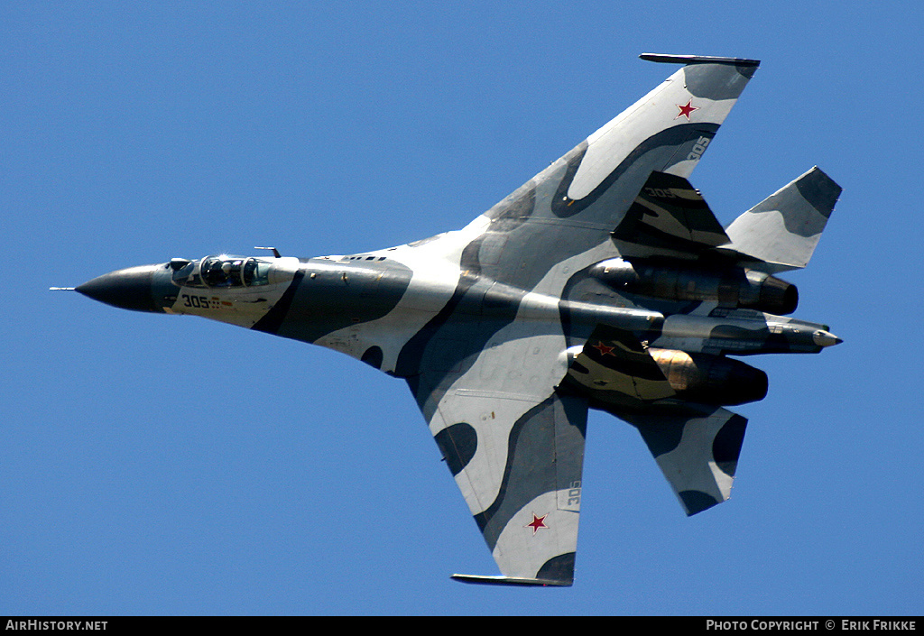 Aircraft Photo of 305 | Sukhoi Su-27SK | Russia - Air Force | AirHistory.net #392451