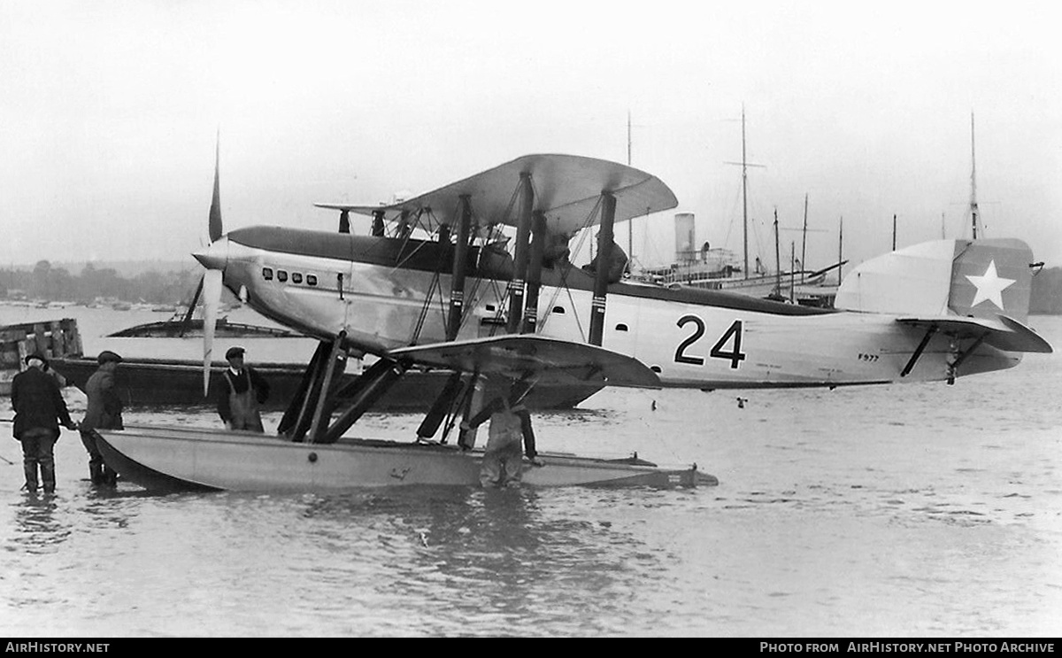 Aircraft Photo of 24 | Fairey IIIF Mk1 | Chile - Navy | AirHistory.net #392456