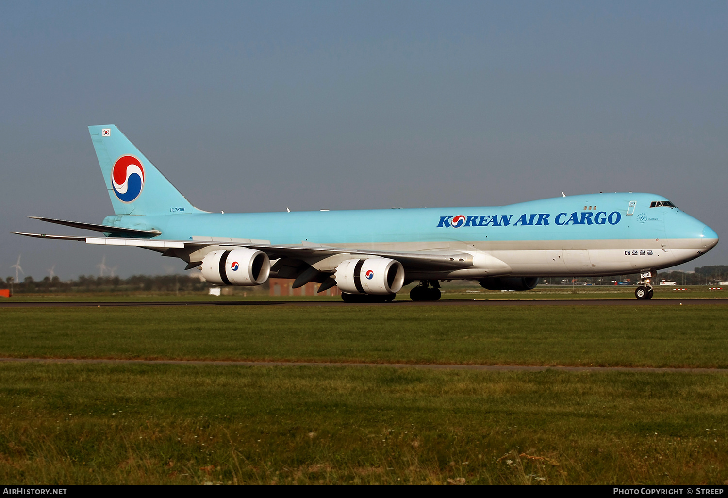 Aircraft Photo of HL7609 | Boeing 747-8HTF/SCD | Korean Air Cargo | AirHistory.net #392461