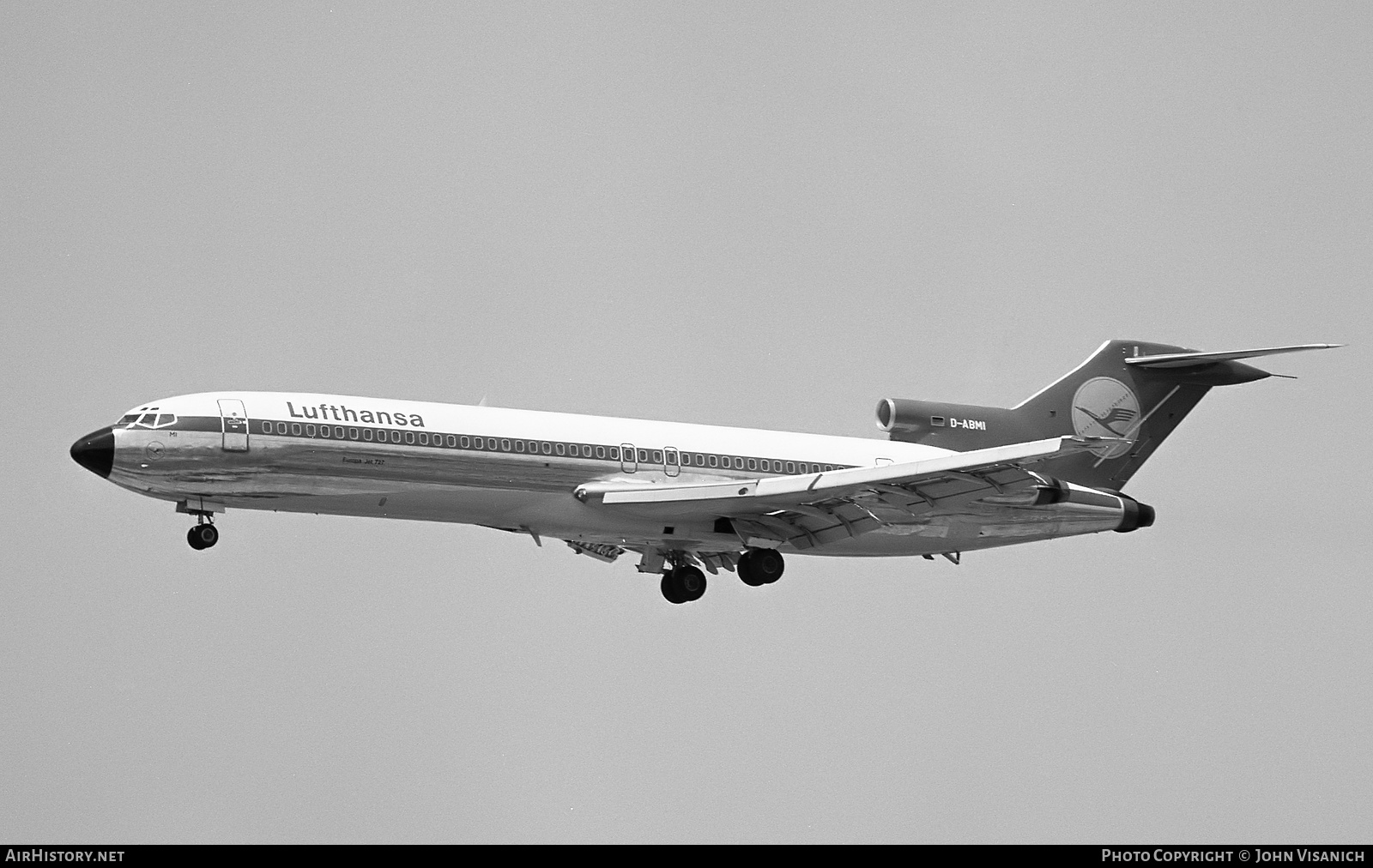 Aircraft Photo of D-ABMI | Boeing 727-230/Adv | Lufthansa | AirHistory.net #392487