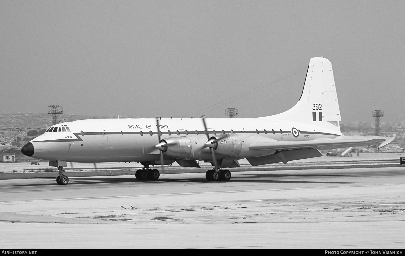 Aircraft Photo of XN392 | Bristol 175 Britannia C.2 (252) | UK - Air Force | AirHistory.net #392489