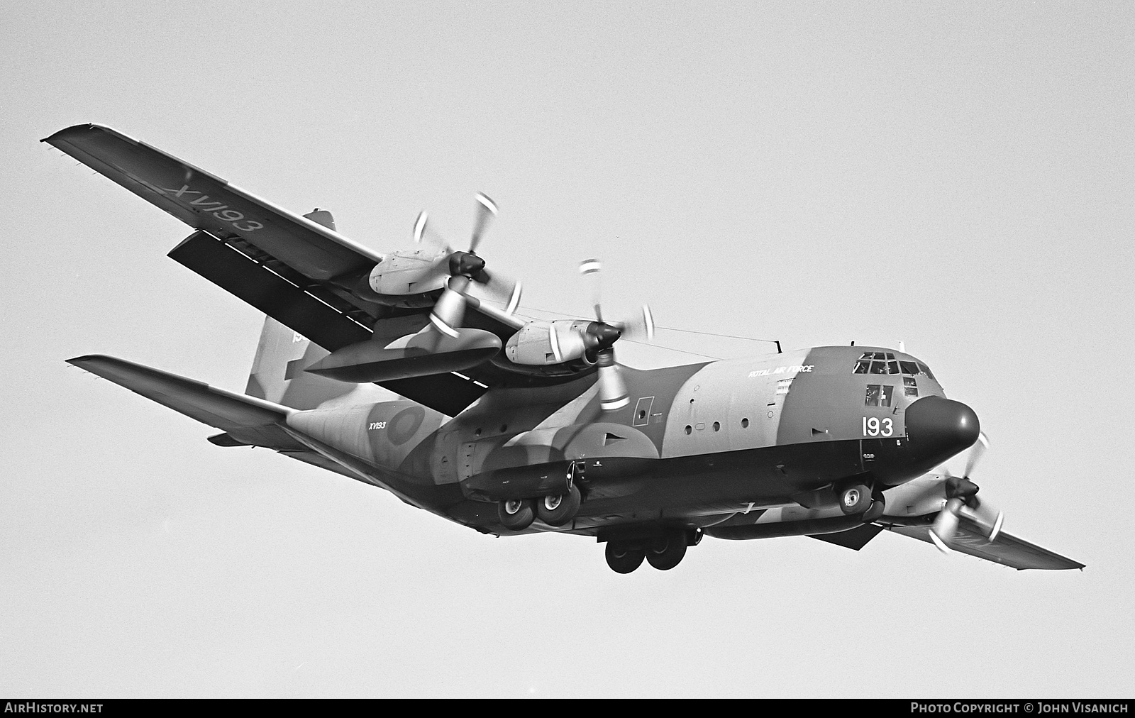 Aircraft Photo of XV193 | Lockheed C-130K Hercules C1 (L-382) | UK - Air Force | AirHistory.net #392493