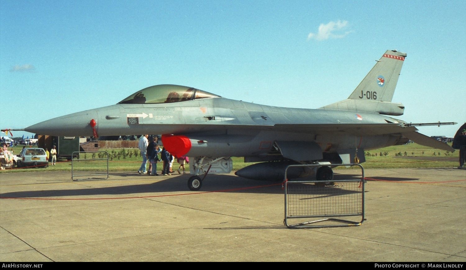 Aircraft Photo of J-016 | General Dynamics F-16A Fighting Falcon | Netherlands - Air Force | AirHistory.net #392518