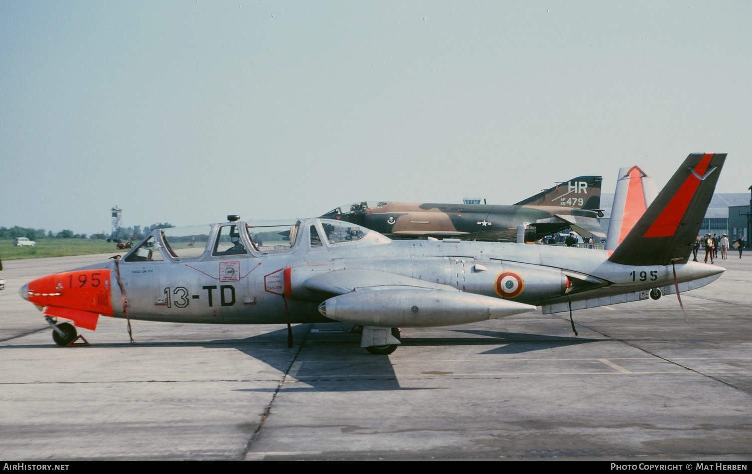 Aircraft Photo of 195 | Fouga CM-170 Magister | France - Air Force | AirHistory.net #392525