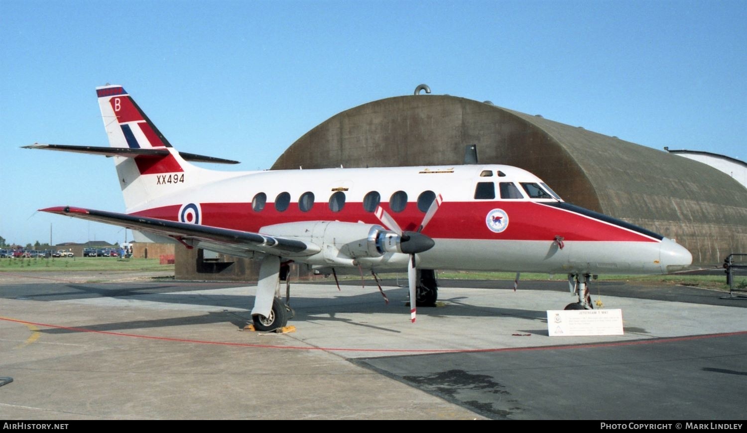 Aircraft Photo of XX494 | Scottish Aviation HP-137 Jetstream T1 | UK - Air Force | AirHistory.net #392526