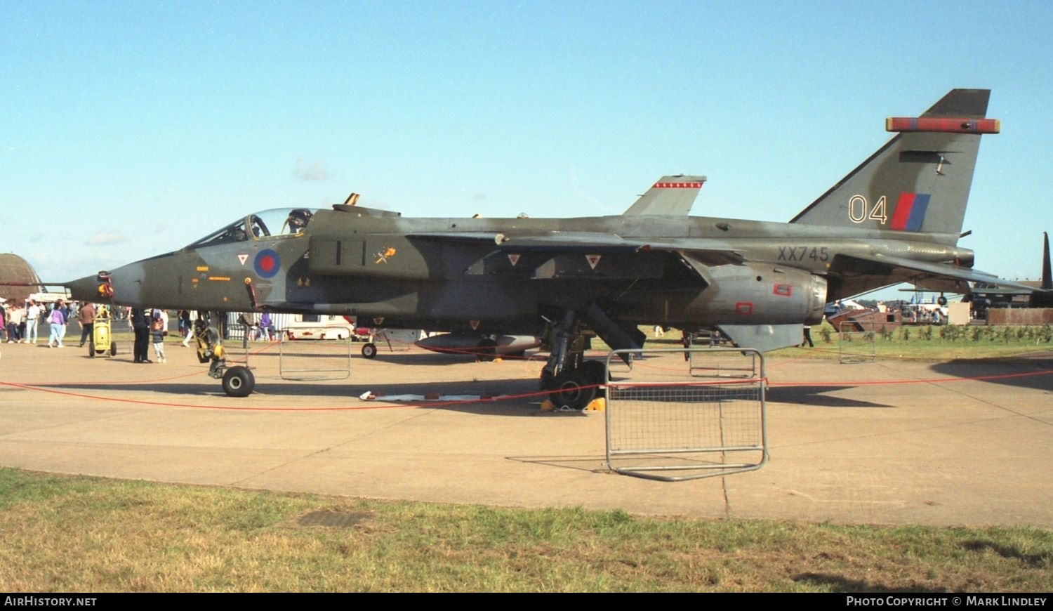 Aircraft Photo of XX745 | Sepecat Jaguar GR1A | UK - Air Force | AirHistory.net #392528