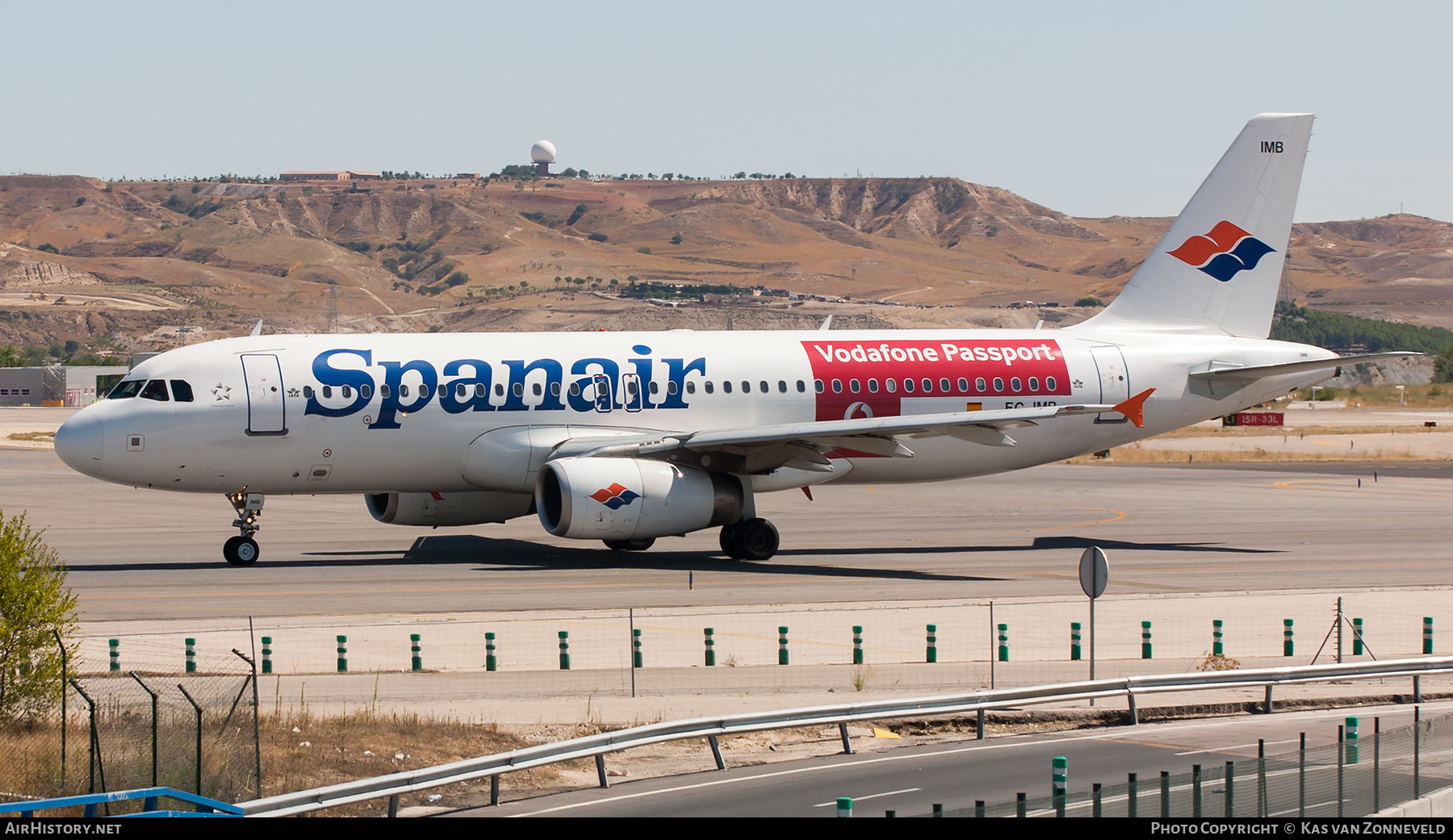 Aircraft Photo of EC-IMB | Airbus A320-232 | Spanair | AirHistory.net #392532