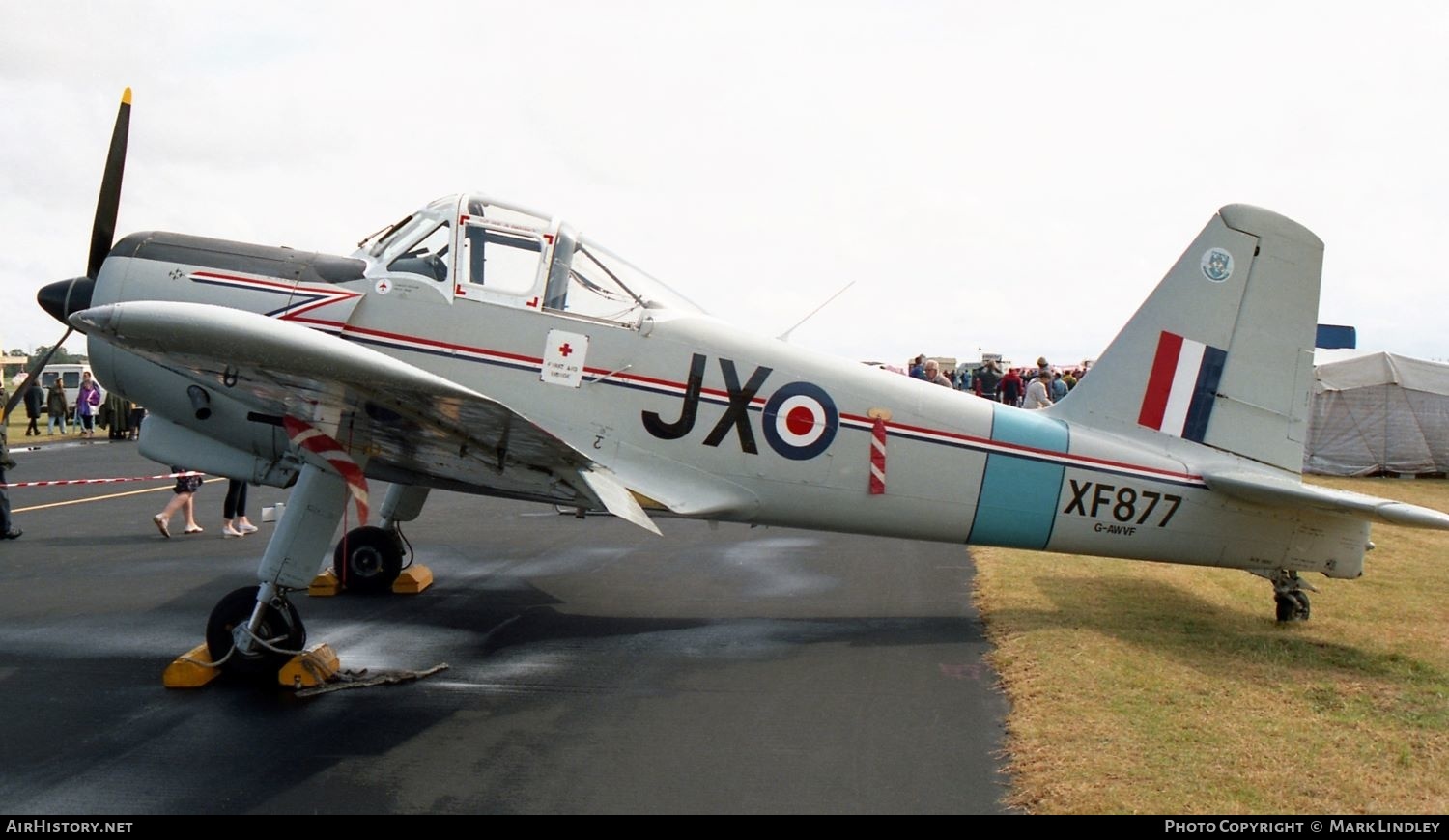 Aircraft Photo of G-AWVF / XF877 | Percival P.56 Provost T1 | UK - Air Force | AirHistory.net #392540