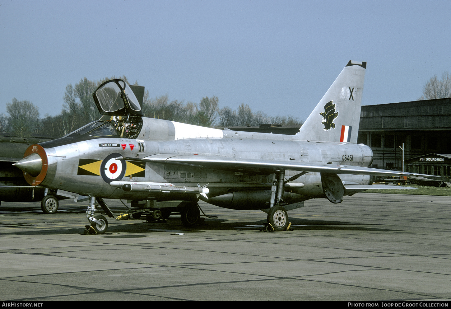 Aircraft Photo of XS451 | English Electric Lightning T5 | UK - Air Force | AirHistory.net #392557