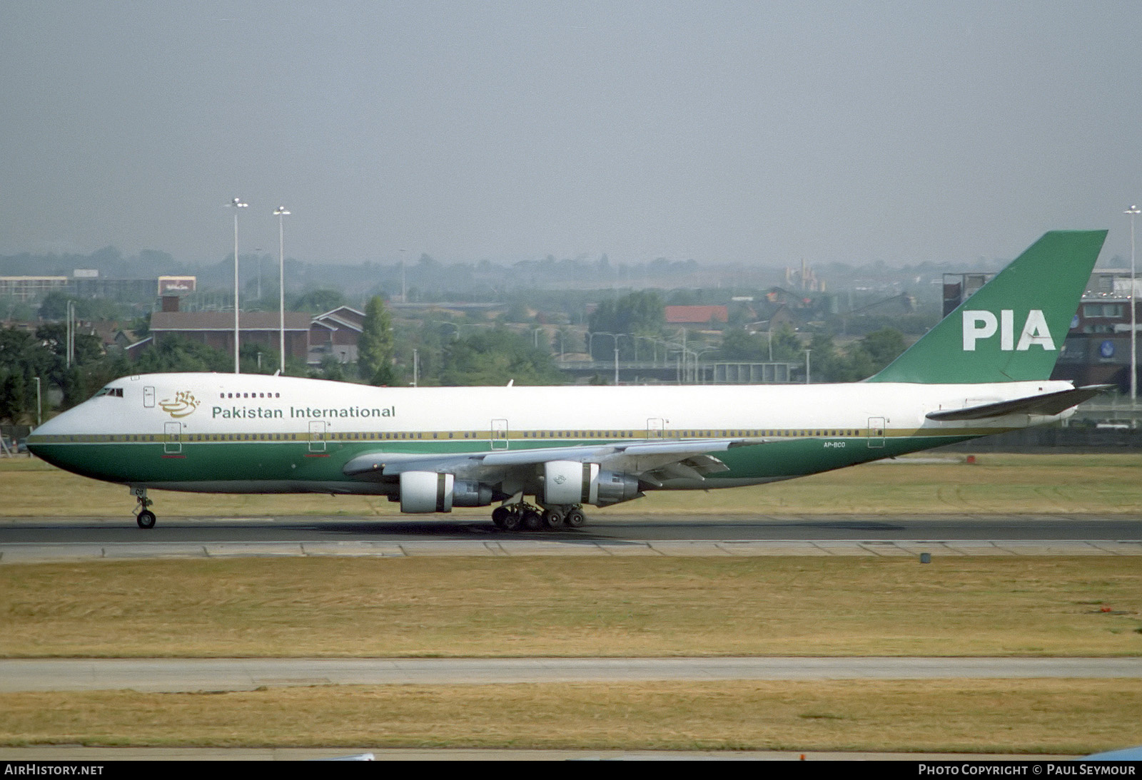Aircraft Photo of AP-BCO | Boeing 747-217B | Pakistan International Airlines - PIA | AirHistory.net #392574