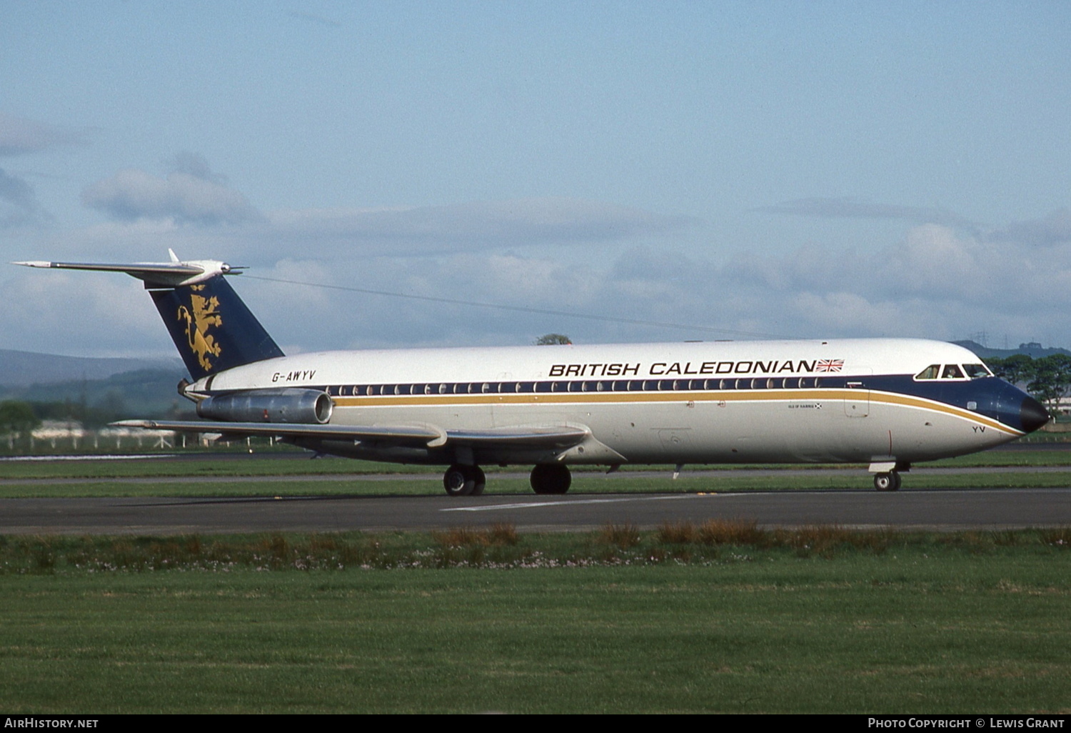 Aircraft Photo of G-AWYV | BAC 111-501EX One-Eleven | British Caledonian Airways | AirHistory.net #392576