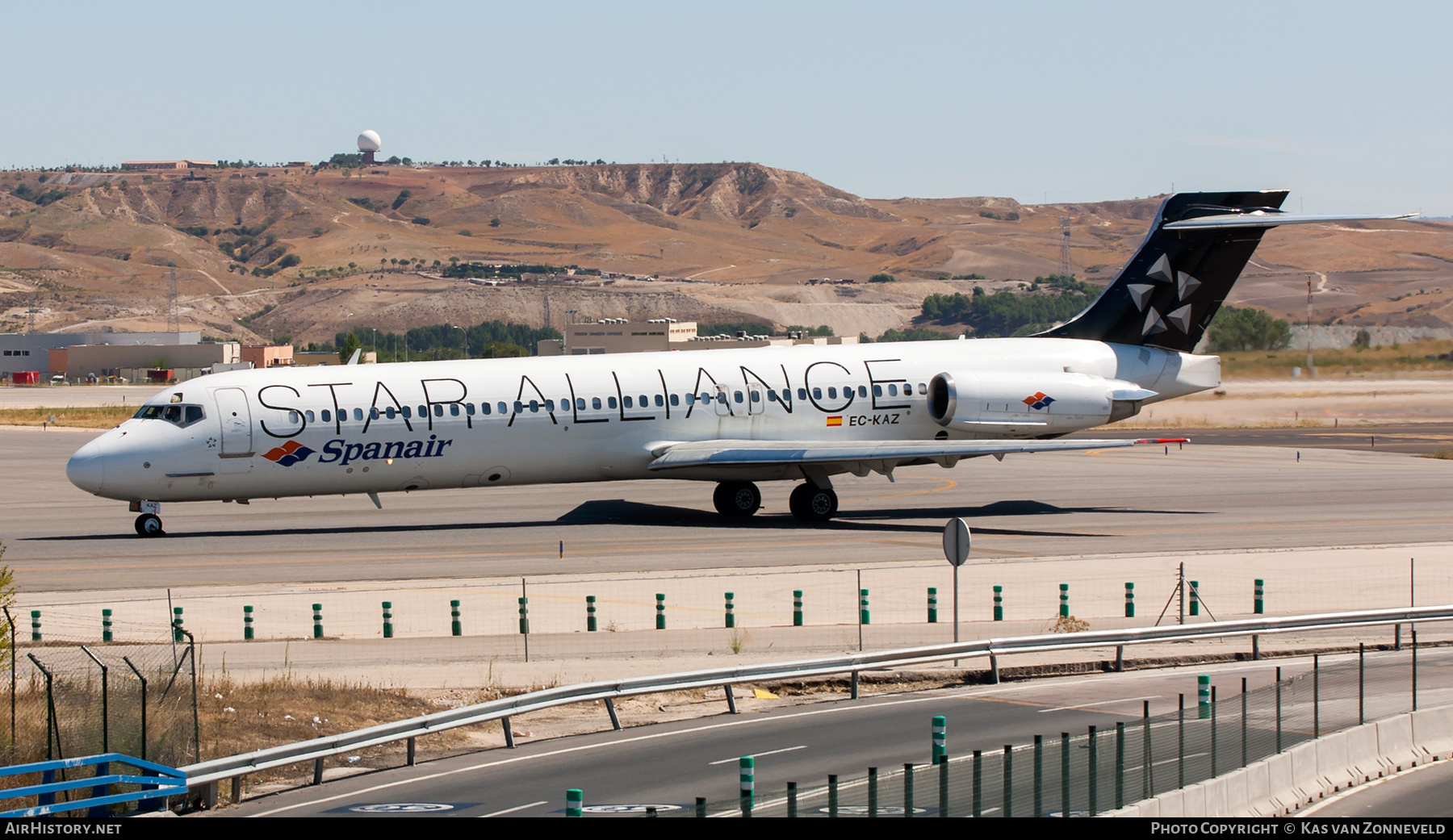 Aircraft Photo of EC-KAZ | McDonnell Douglas MD-87 (DC-9-87) | Spanair | AirHistory.net #392581