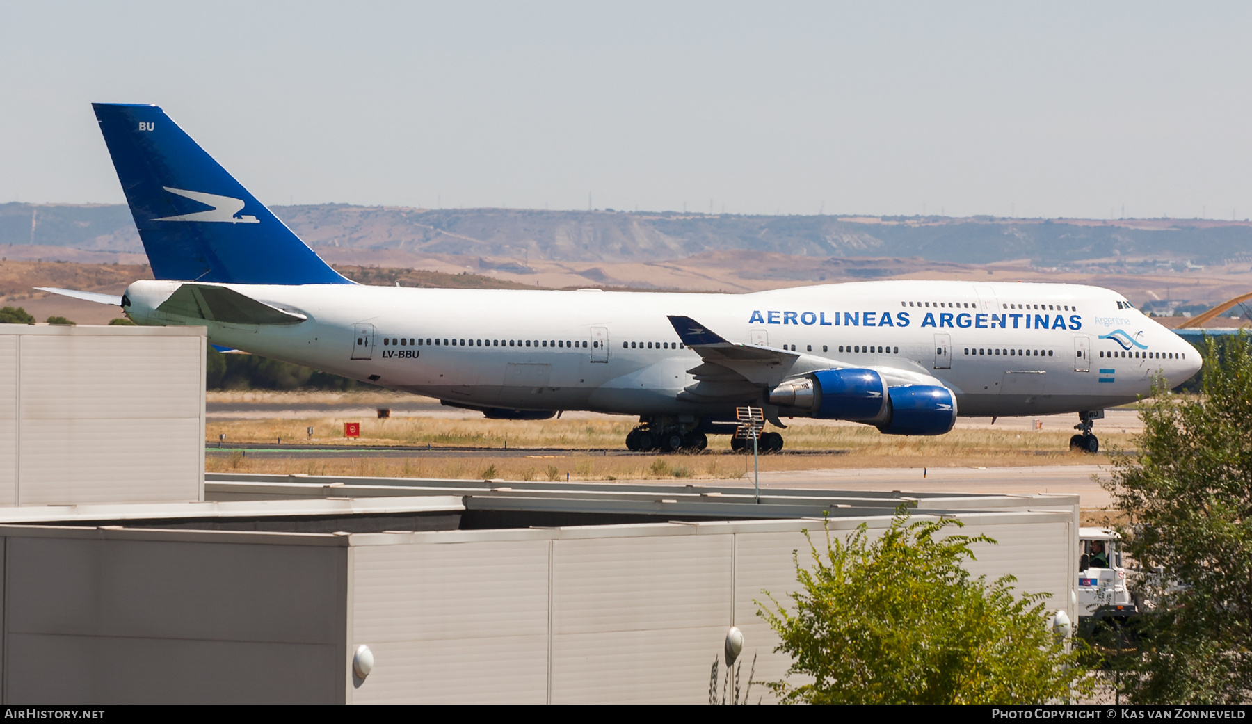 Aircraft Photo of LV-BBU | Boeing 747-475 | Aerolíneas Argentinas | AirHistory.net #392582