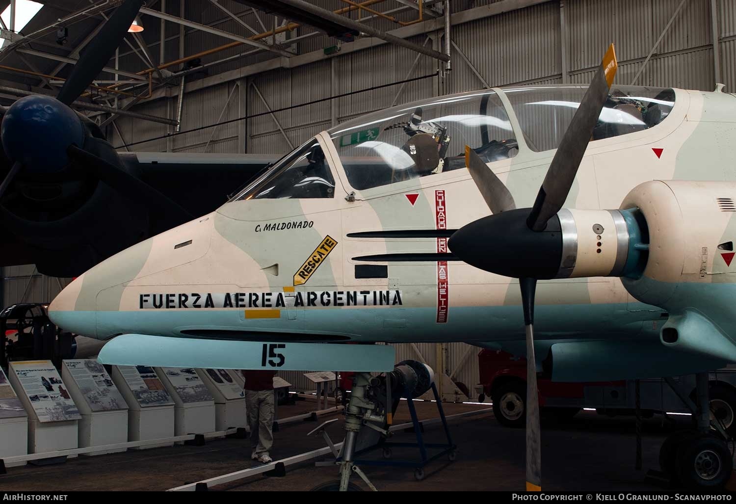Aircraft Photo of A-515 | FMA IA-58A Pucara | Argentina - Air Force | AirHistory.net #392588