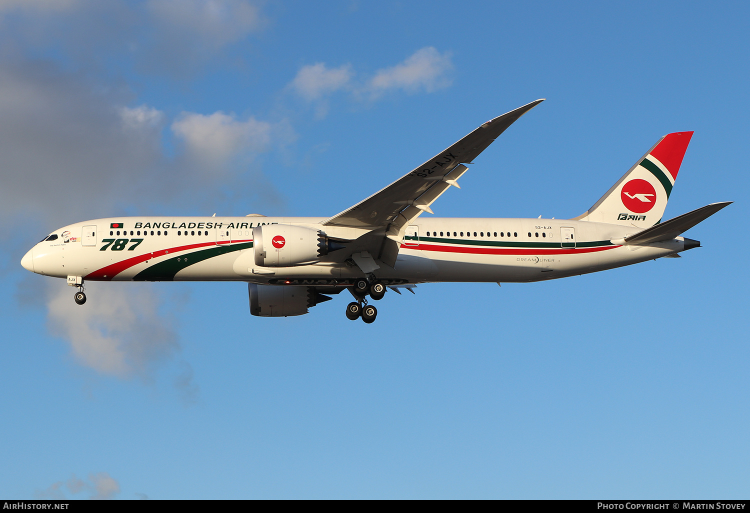 Aircraft Photo of S2-AJX | Boeing 787-9 Dreamliner | Biman Bangladesh Airlines | AirHistory.net #392589