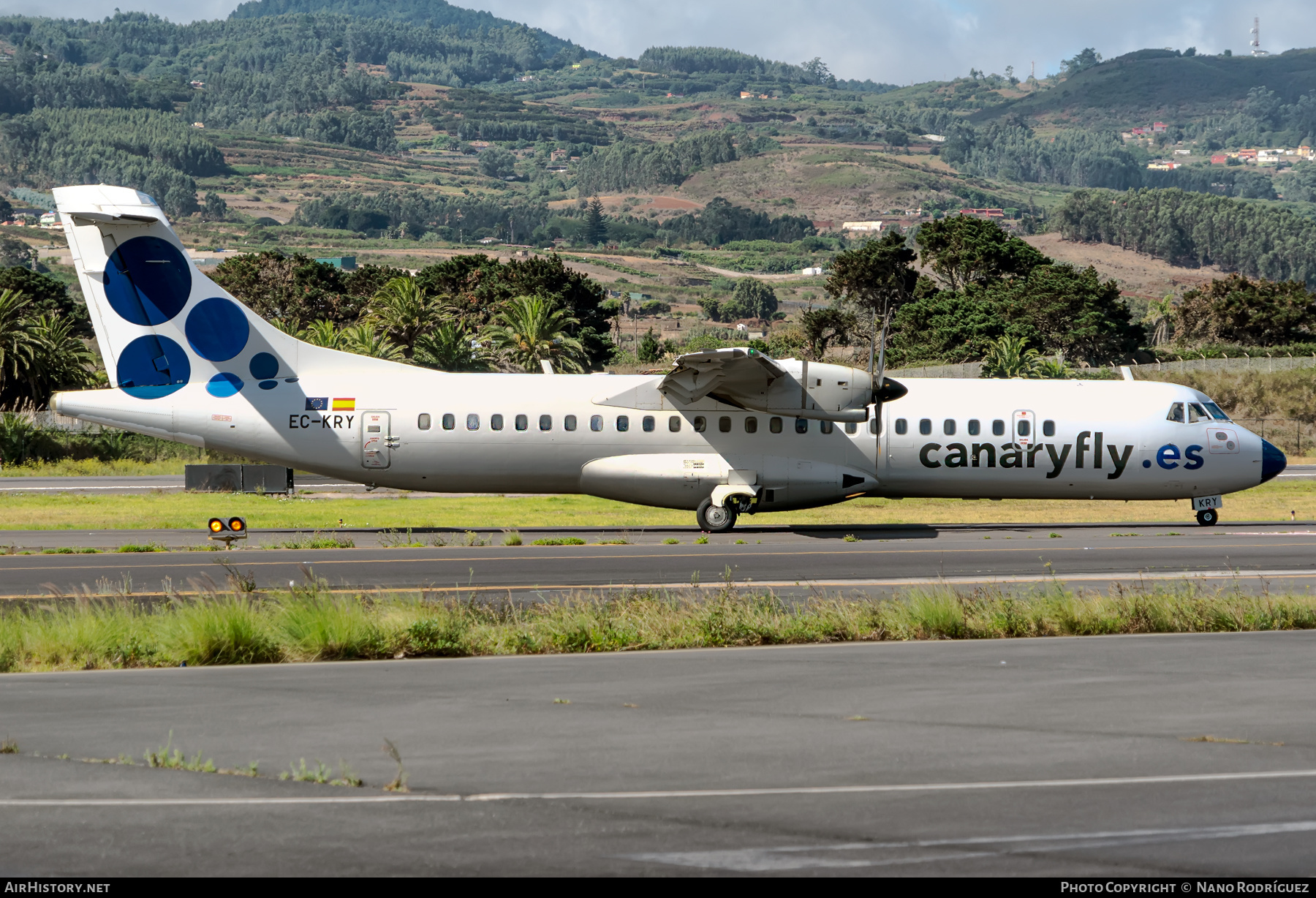 Aircraft Photo of EC-KRY | ATR ATR-72-500 (ATR-72-212A) | Canaryfly | AirHistory.net #392605