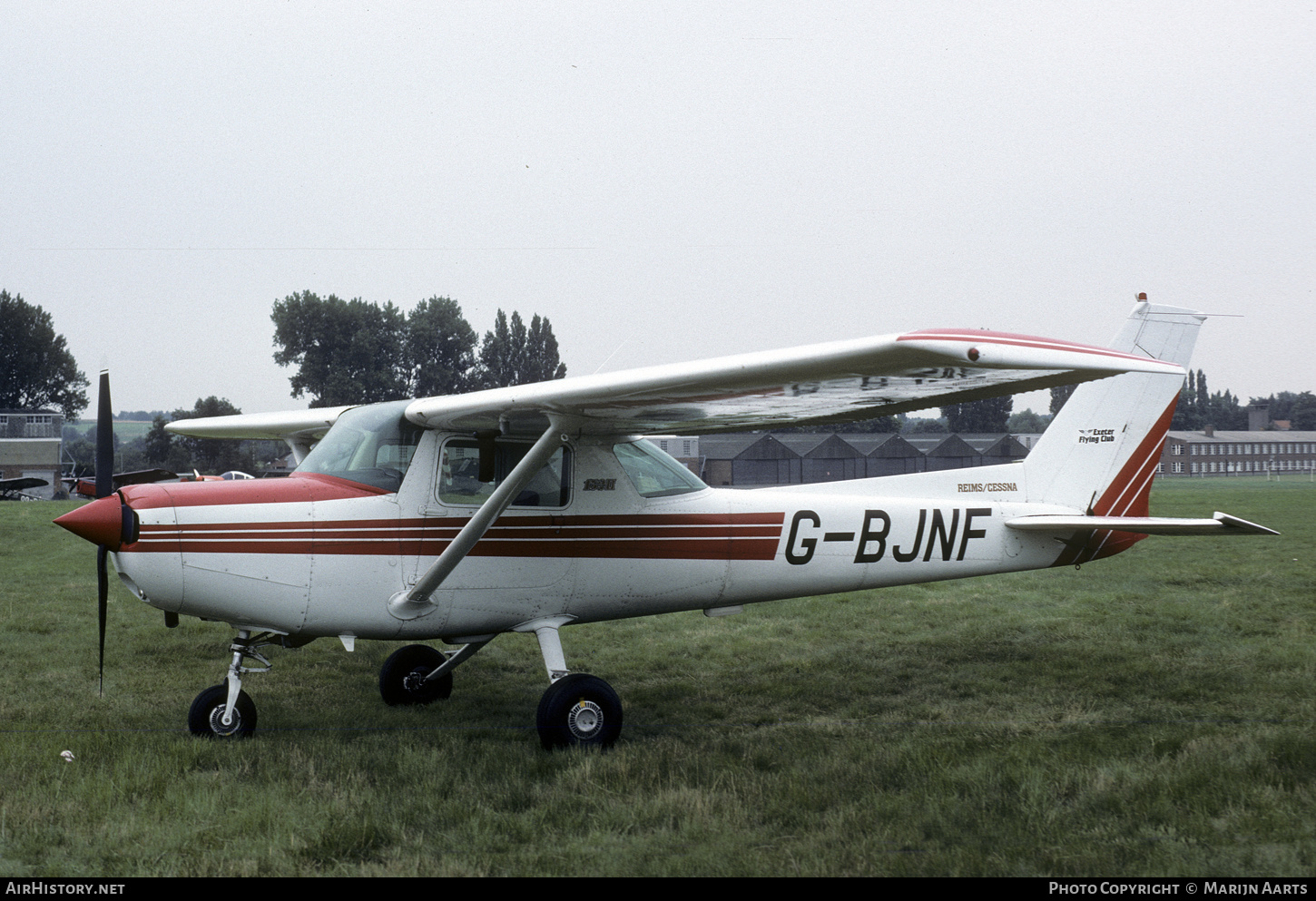 Aircraft Photo of G-BJNF | Reims F152 | Exeter Flying Club | AirHistory.net #392614