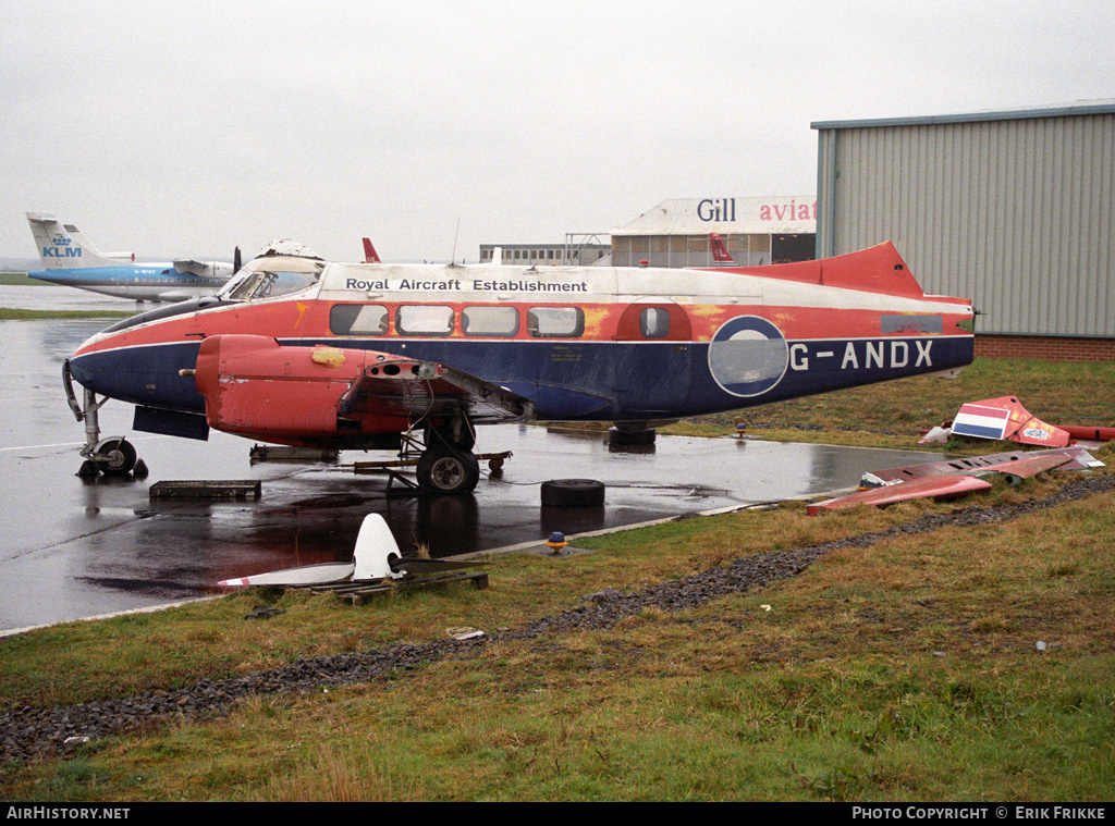 Aircraft Photo of G-ANDX / XG496 | De Havilland D.H. 104 Dove 7XC | UK - Air Force | AirHistory.net #392620