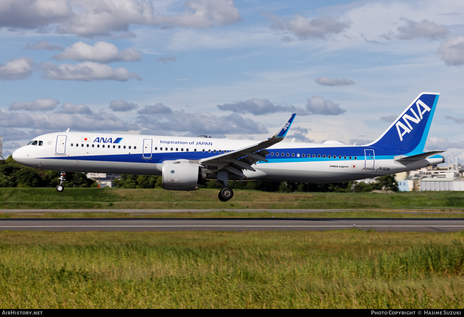 Aircraft Photo of JA150A | Airbus A321-272N | All Nippon Airways - ANA | AirHistory.net #392634