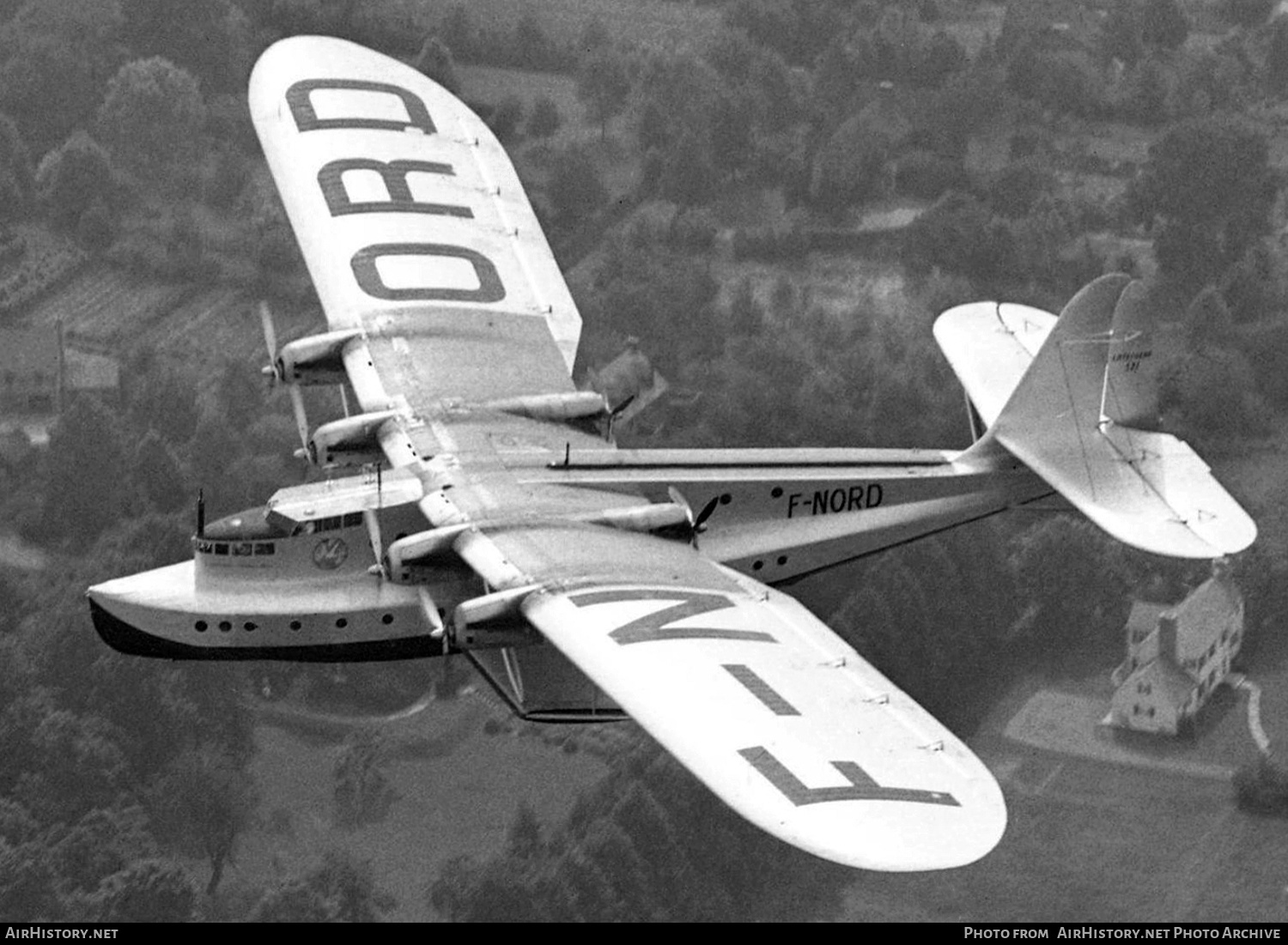 Aircraft Photo of F-NORD | Latécoère 521 | Air France | AirHistory.net #392636