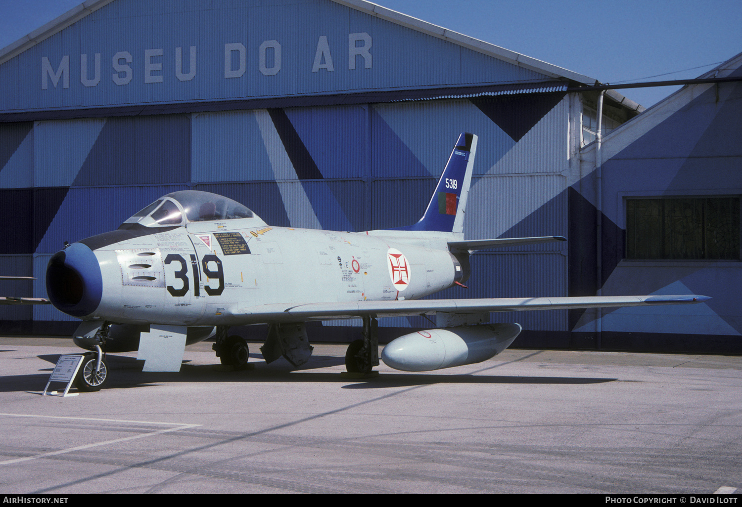 Aircraft Photo of 5319 / 319 | North American F-86F Sabre | Portugal - Air Force | AirHistory.net #392657