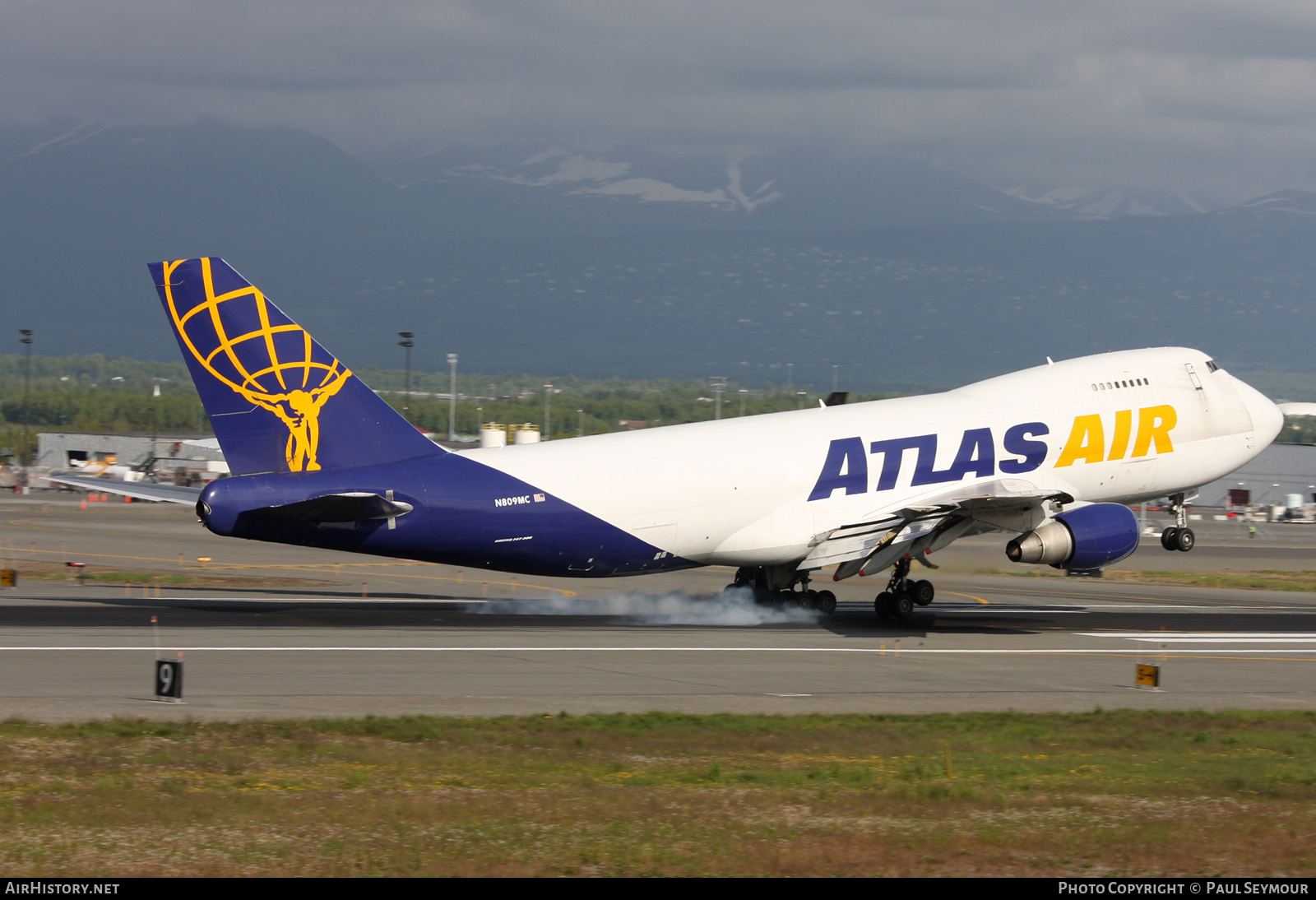 Aircraft Photo of N809MC | Boeing 747-228F/SCD | Atlas Air | AirHistory.net #392658