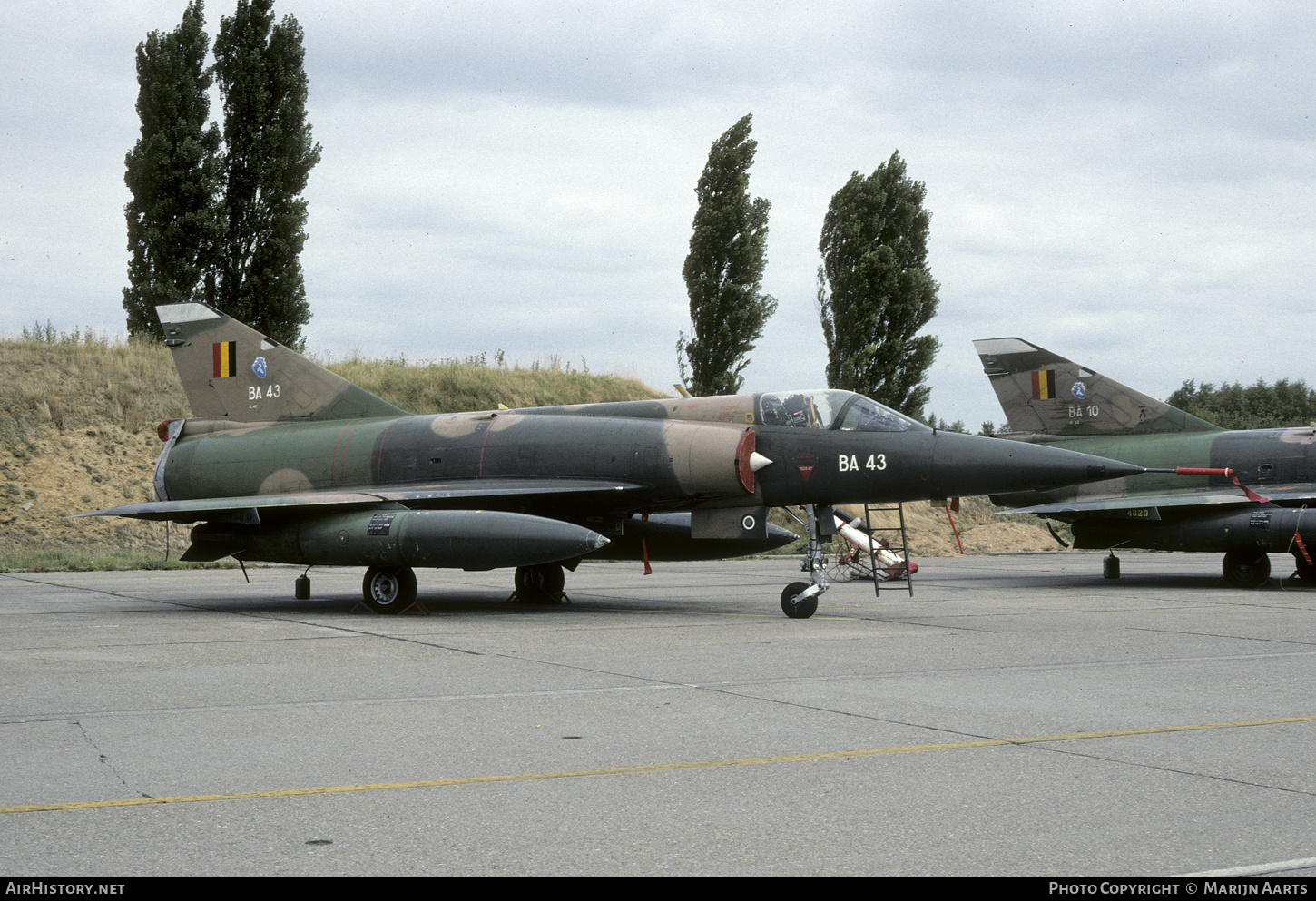 Aircraft Photo of BA43 | Dassault Mirage 5BA | Belgium - Air Force | AirHistory.net #392662