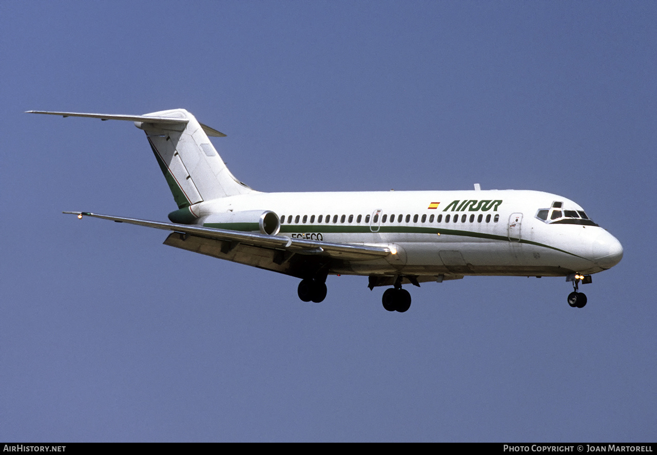 Aircraft Photo of EC-FCQ | Douglas DC-9-14 | AirSur | AirHistory.net #392668