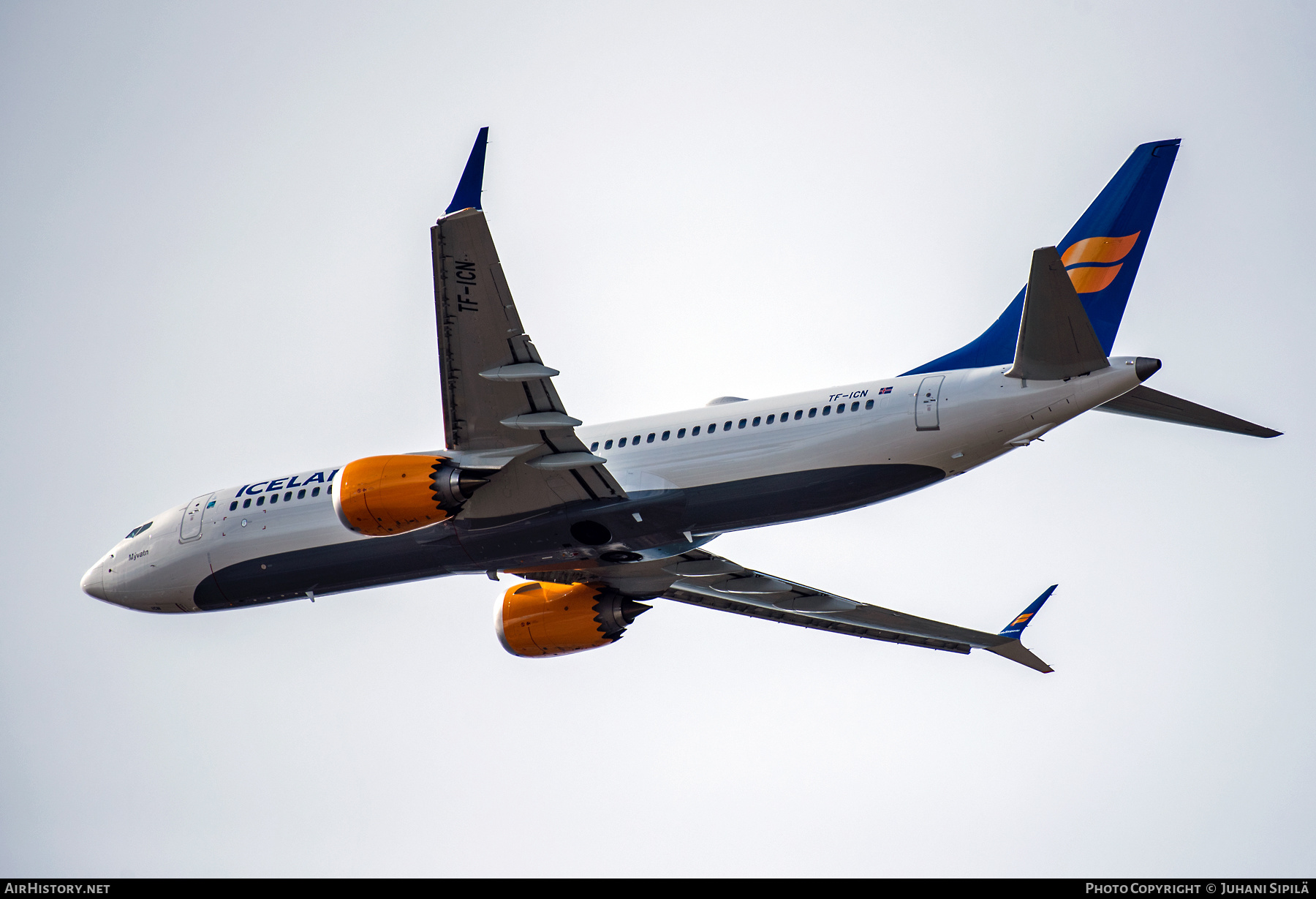 Aircraft Photo of TF-ICN | Boeing 737-8 Max 8 | Icelandair | AirHistory.net #392669
