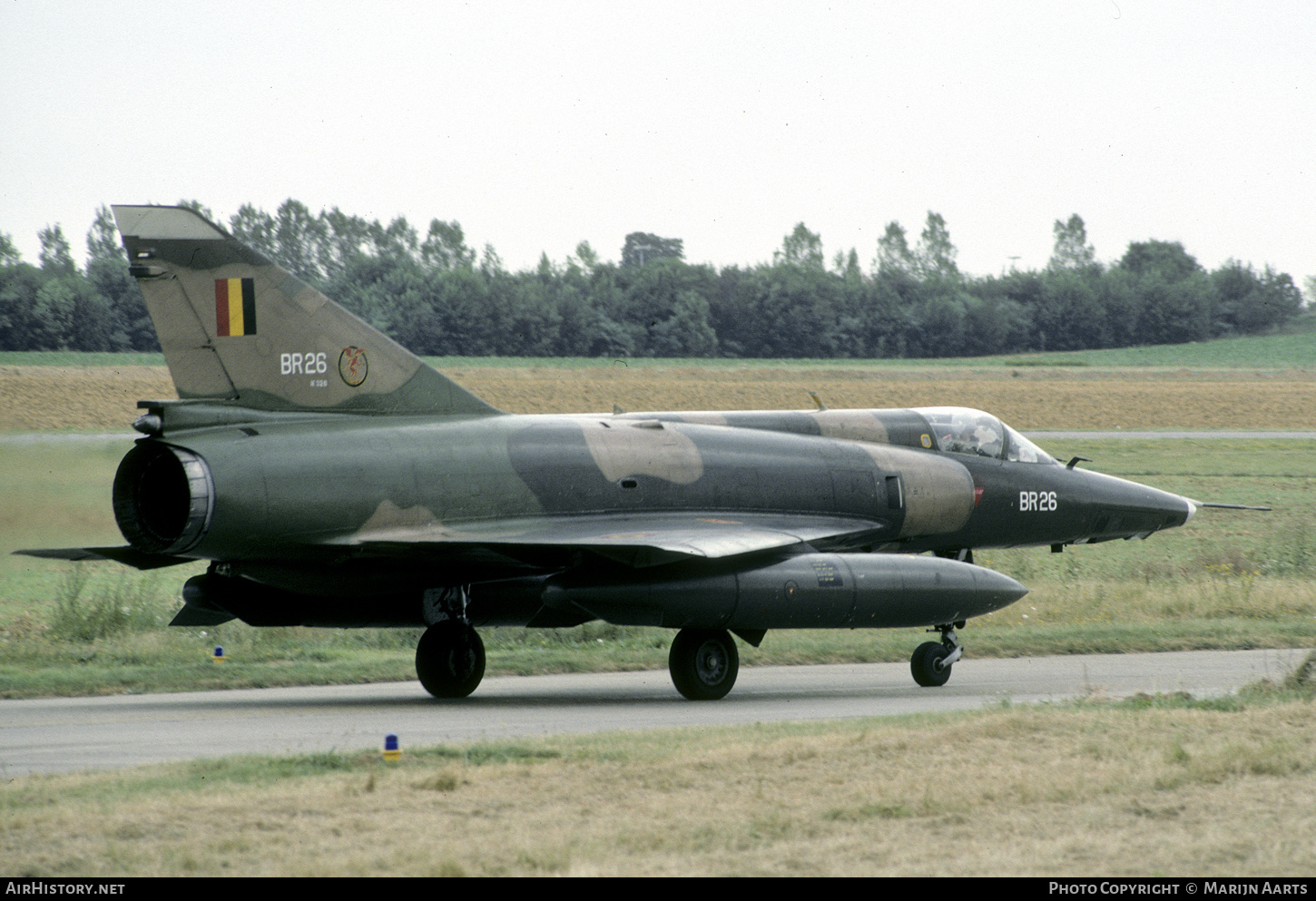 Aircraft Photo of BR26 | Dassault Mirage 5BR | Belgium - Air Force | AirHistory.net #392671