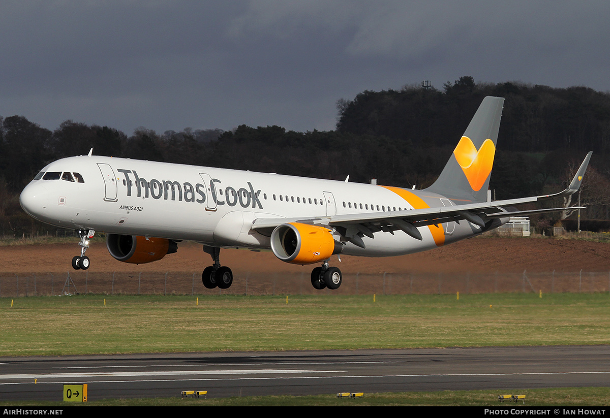 Aircraft Photo of G-TCDO | Airbus A321-211 | Thomas Cook Airlines | AirHistory.net #392685