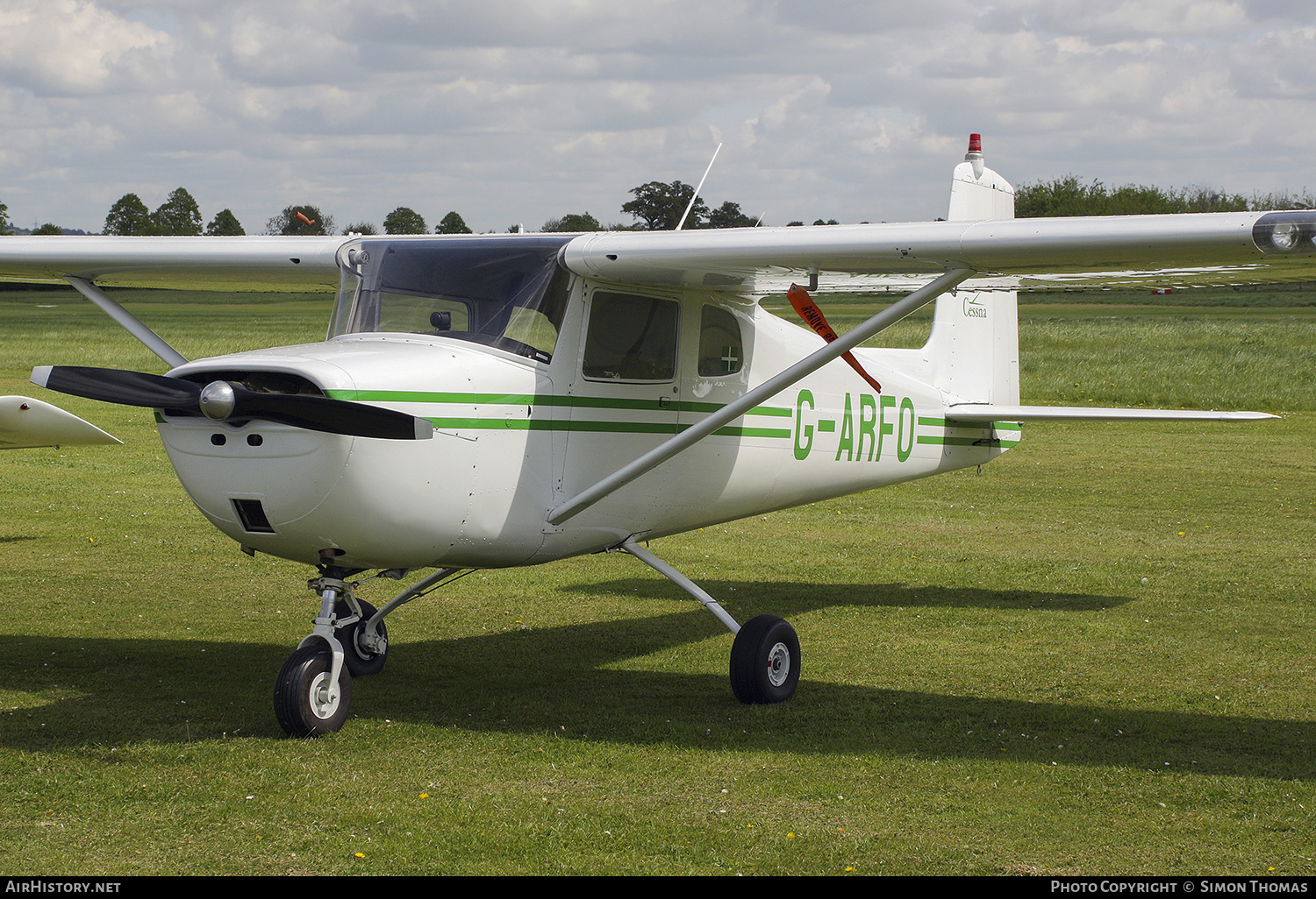 Aircraft Photo of G-ARFO | Cessna 150A | AirHistory.net #392701