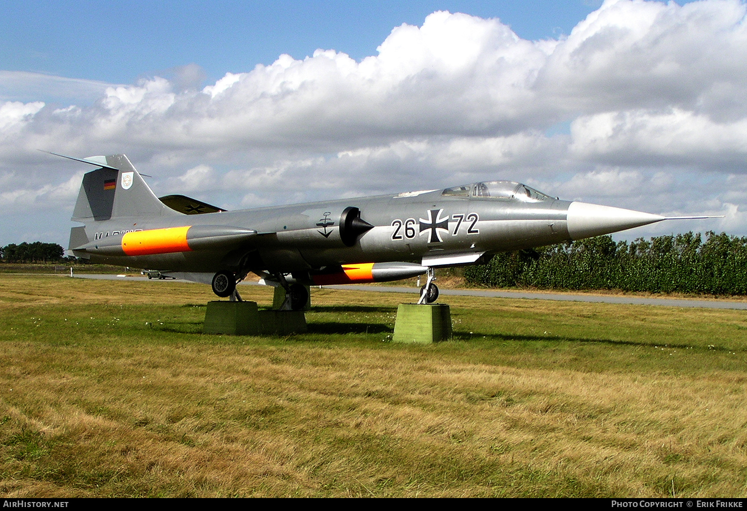 Aircraft Photo of 2672 | Lockheed F-104G Starfighter | Germany - Navy | AirHistory.net #392713