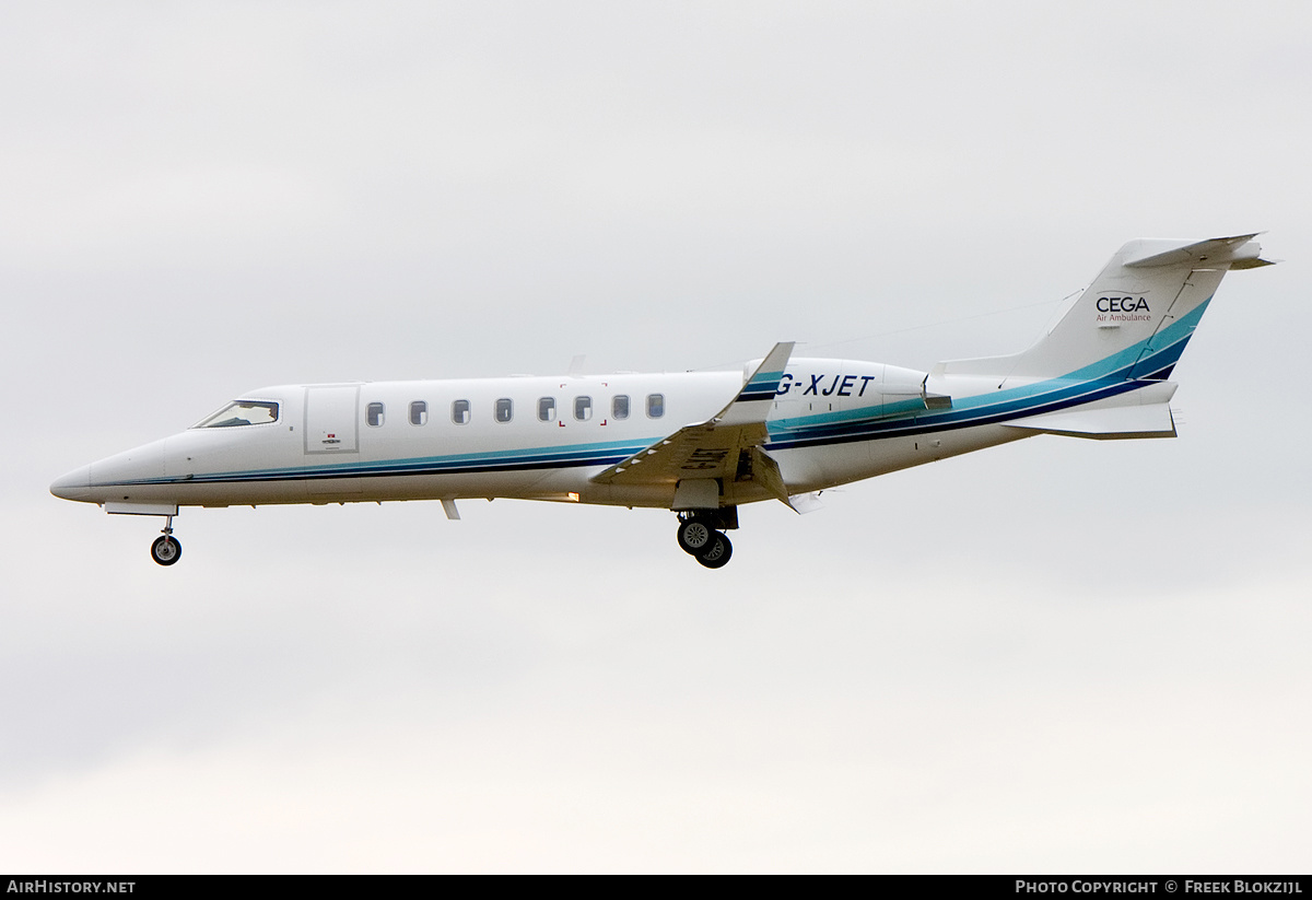 Aircraft Photo of G-XJET | Learjet 45 | Cega Air Ambulance | AirHistory.net #392714