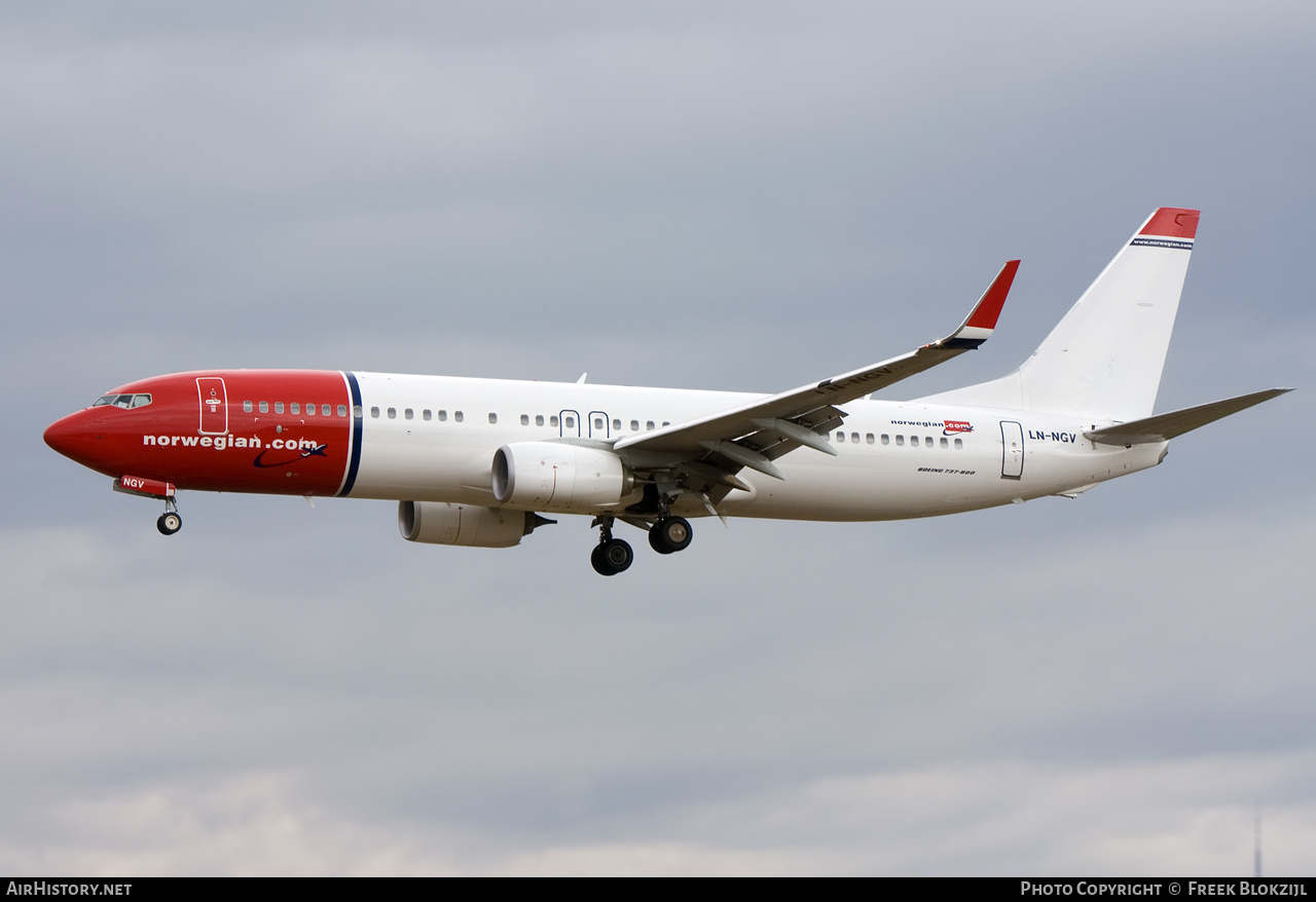 Aircraft Photo of LN-NGV | Boeing 737-8JP | Norwegian | AirHistory.net #392715