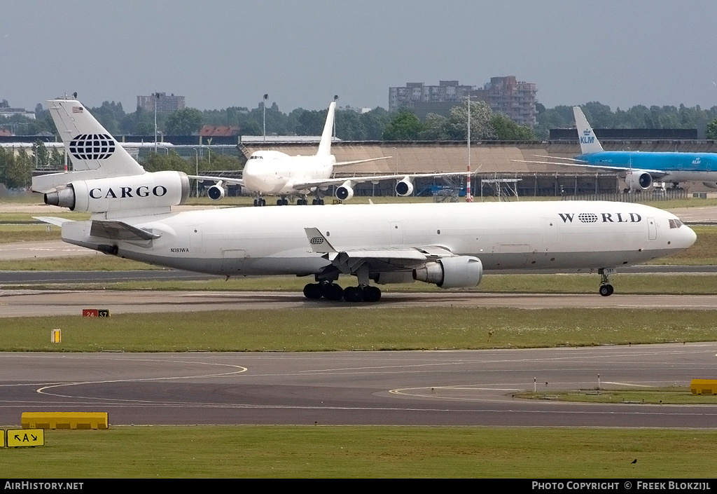 Aircraft Photo of N381WA | McDonnell Douglas MD-11/F | World Airways Cargo | AirHistory.net #392741
