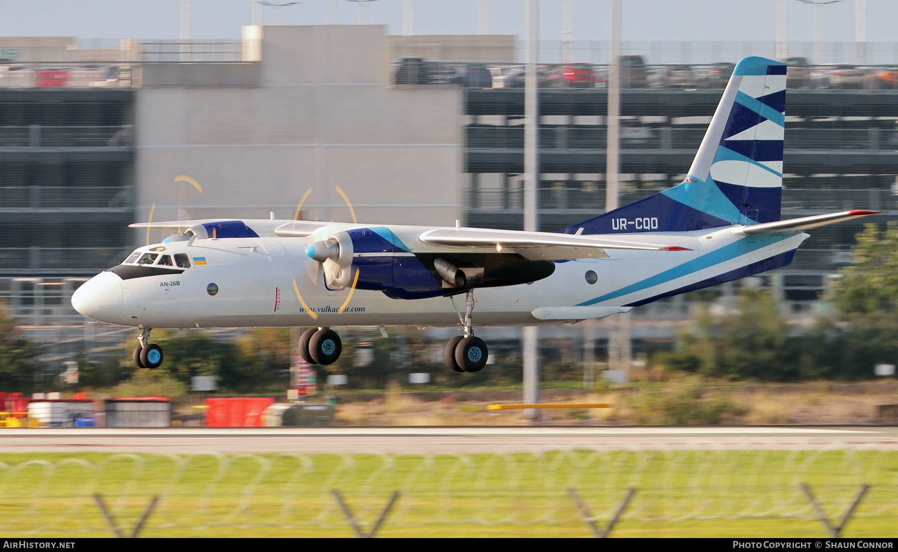 Aircraft Photo of UR-CQD | Antonov An-26B | Vulkan Air | AirHistory.net #392753