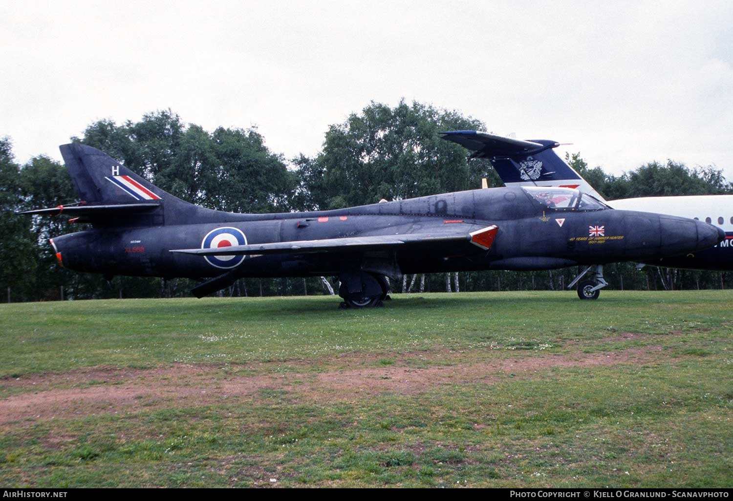 Aircraft Photo of XL568 / 9224M | Hawker Hunter T7A | UK - Air Force | AirHistory.net #392773