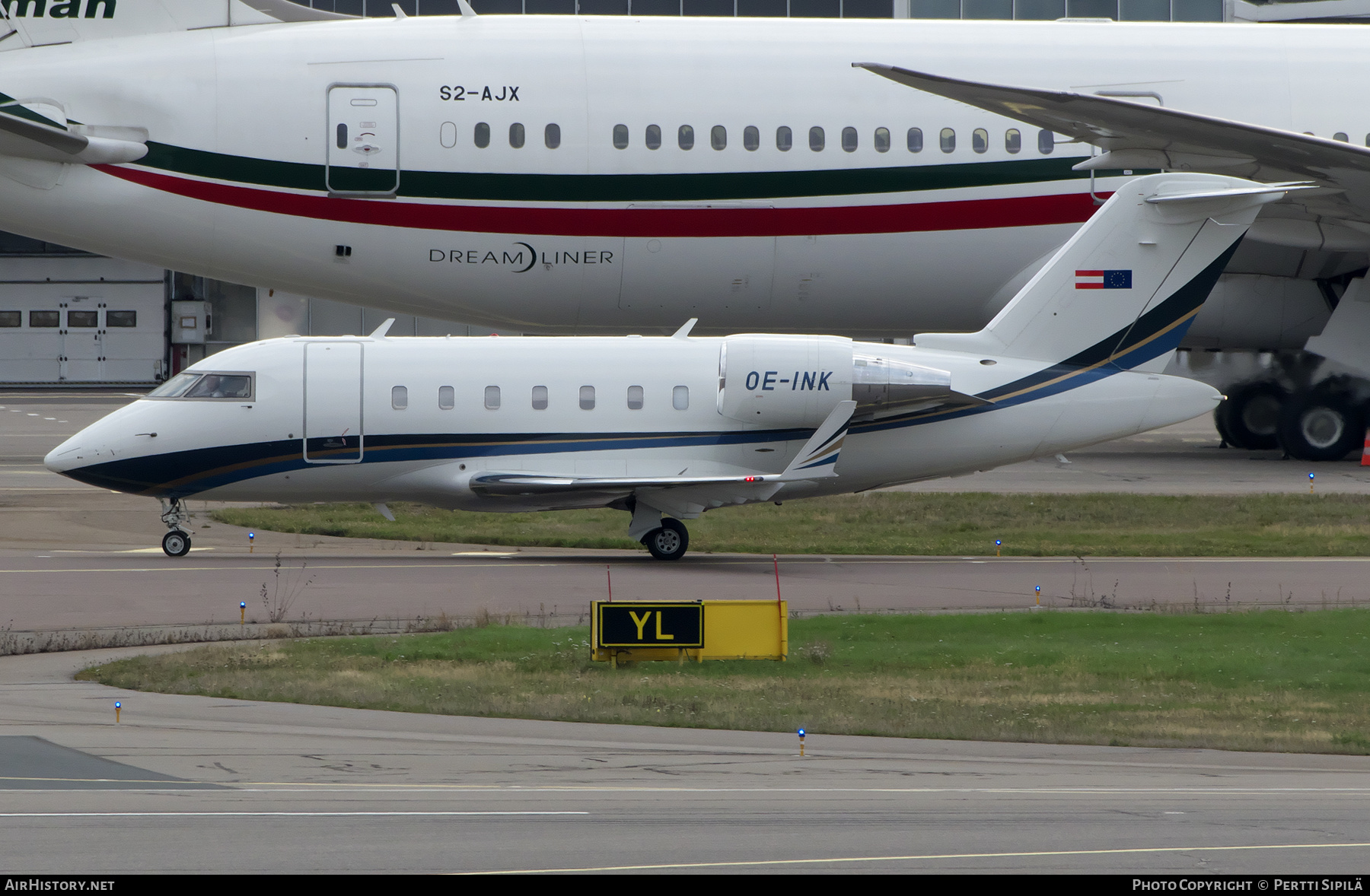 Aircraft Photo of OE-INK | Bombardier Challenger 605 (CL-600-2B16) | AirHistory.net #392779