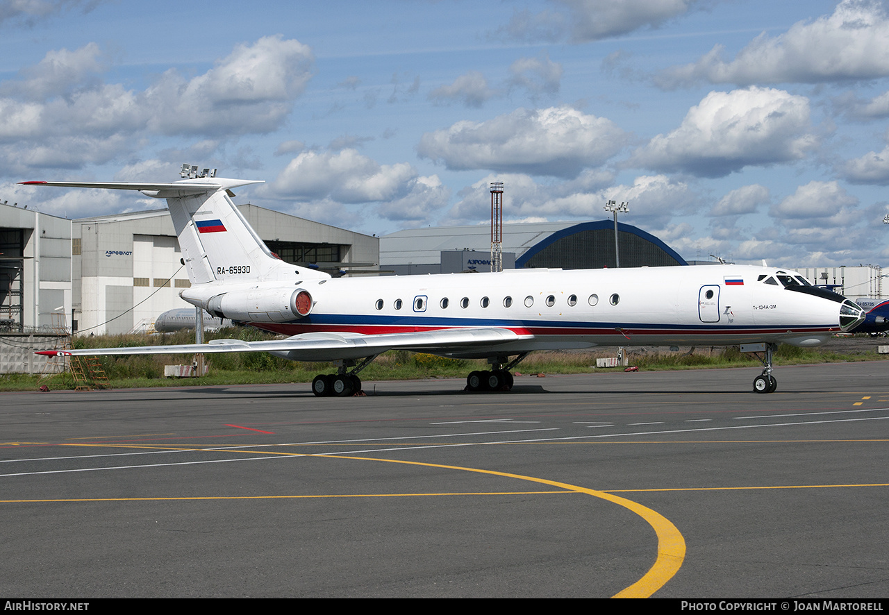 Aircraft Photo of RA-65930 | Tupolev Tu-134A-3 | AirHistory.net #392789