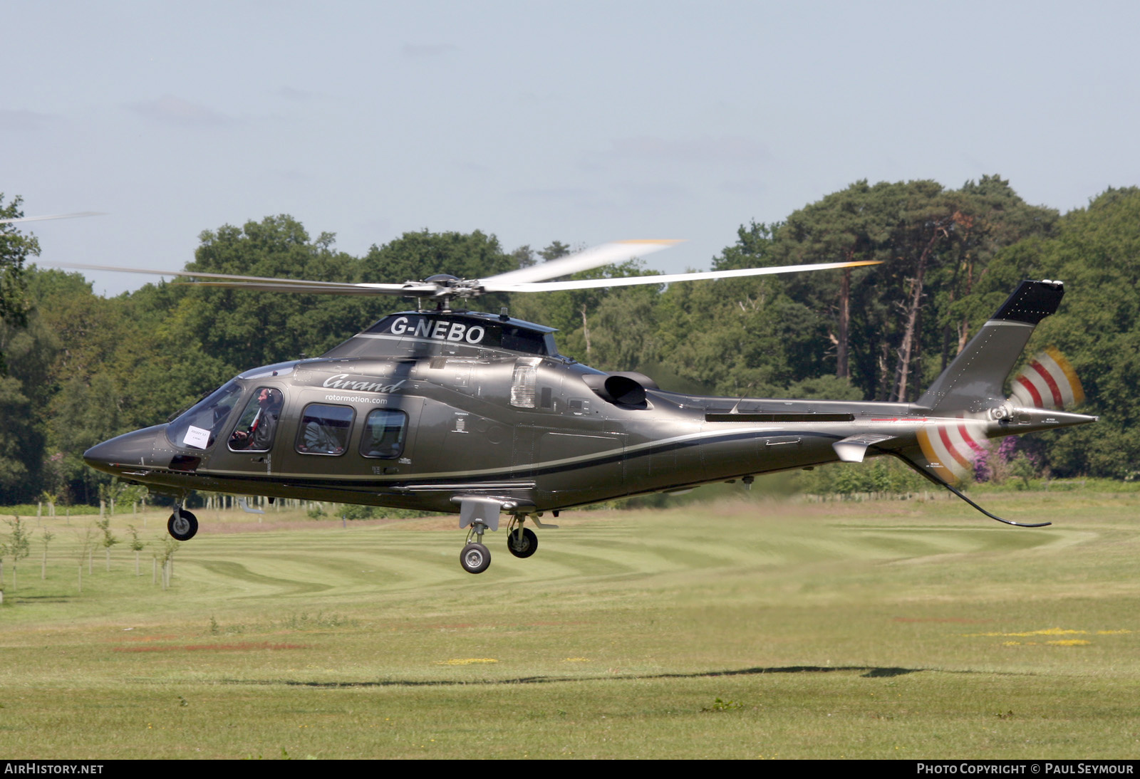 Aircraft Photo of G-NEBO | Agusta A-109S Grand | Rotormotion | AirHistory.net #392805