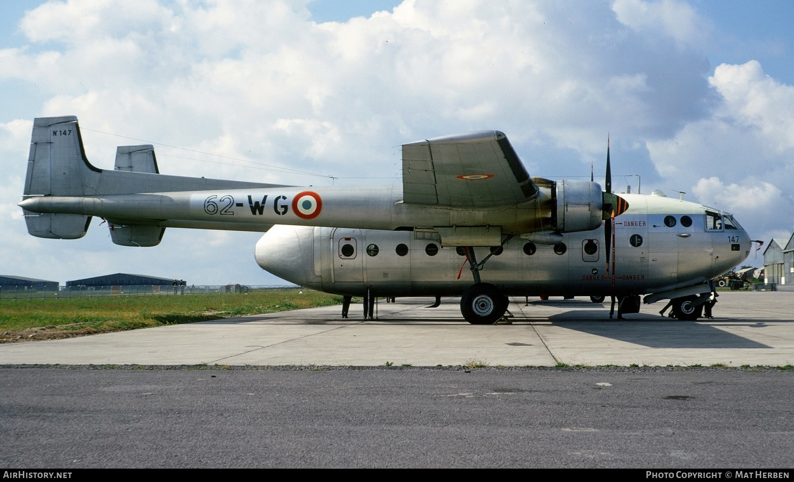 Aircraft Photo of 147 | Nord 2501F-3 Noratlas | France - Air Force | AirHistory.net #392809