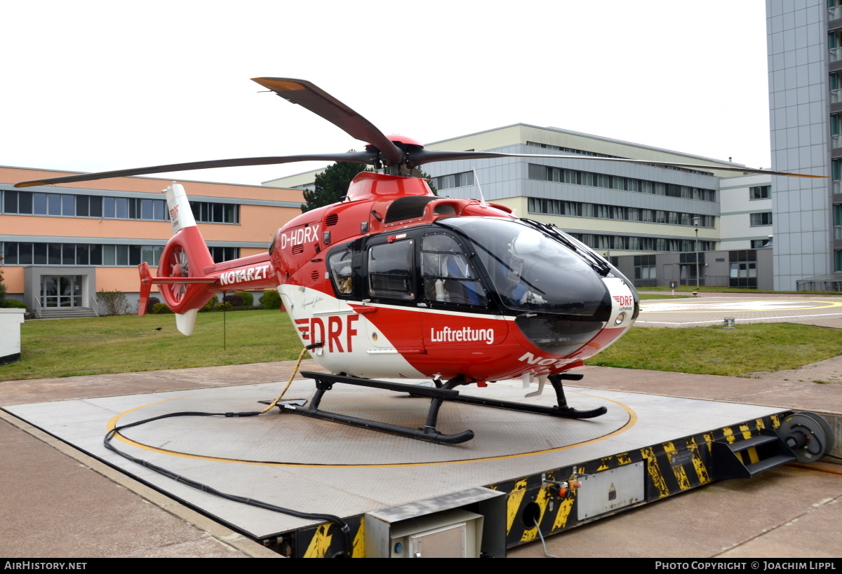 Aircraft Photo of D-HDRX | Eurocopter EC-135P-2+ | DRF Luftrettung - German Air Rescue | AirHistory.net #392816