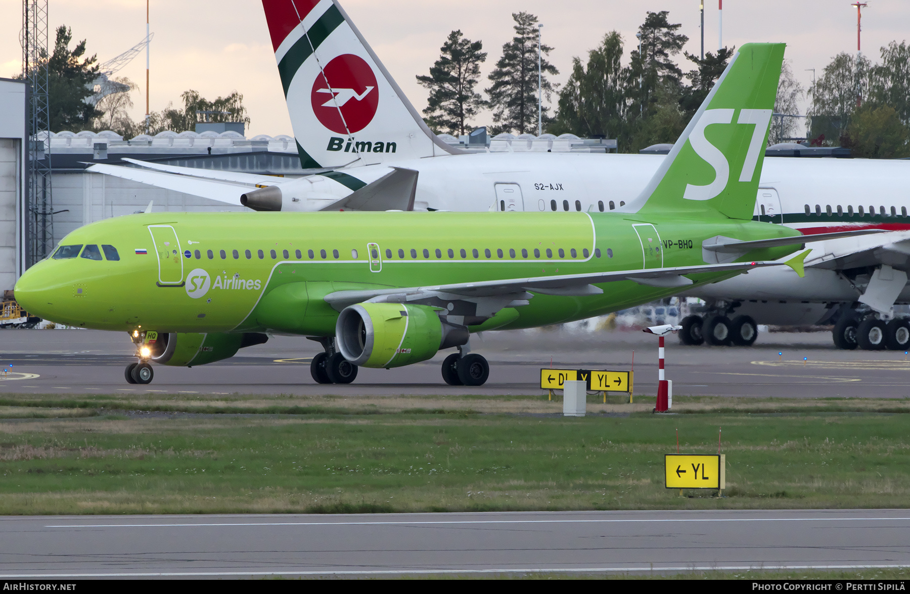 Aircraft Photo of VP-BHQ | Airbus A319-114 | S7 Airlines | AirHistory.net #392824