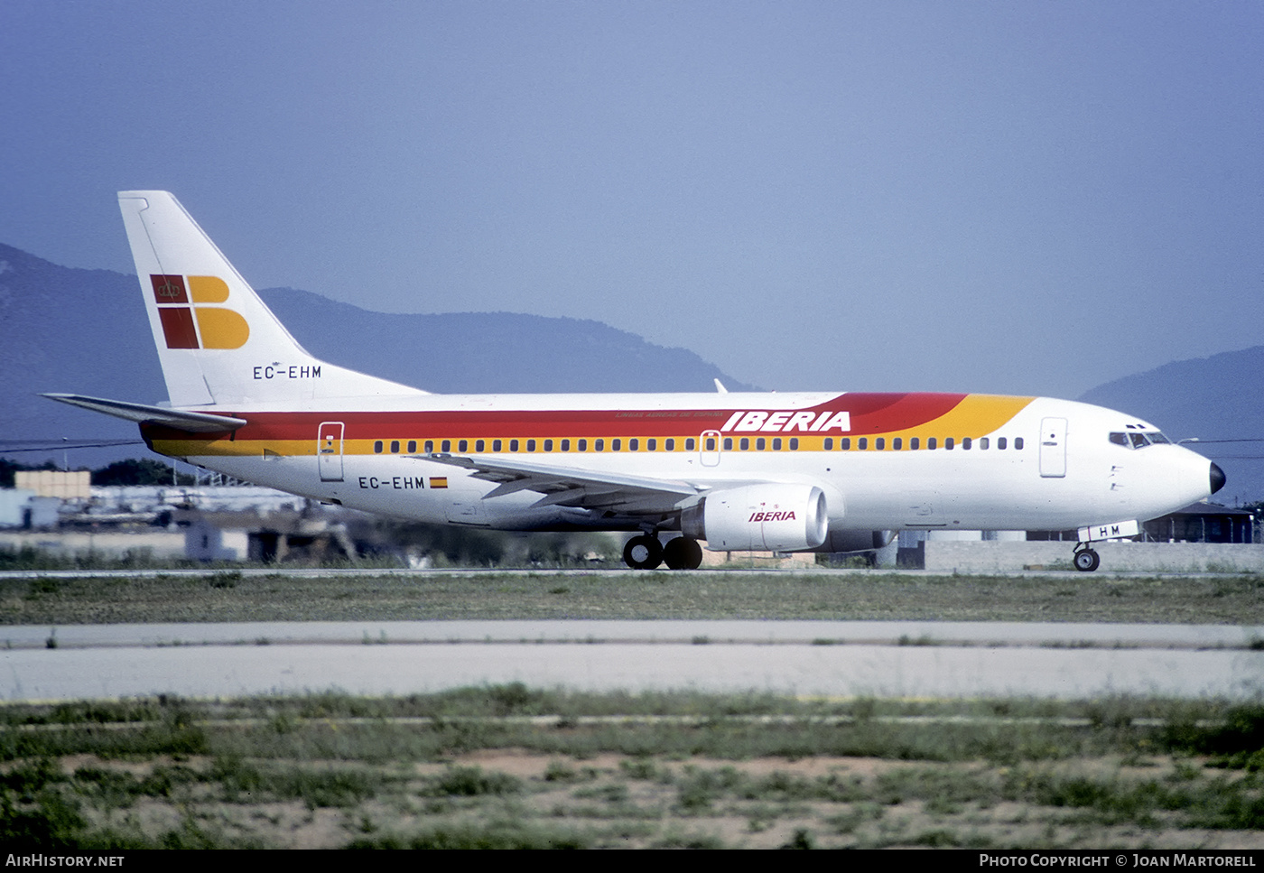 Aircraft Photo of EC-EHM | Boeing 737-3Q8 | Iberia | AirHistory.net #392828