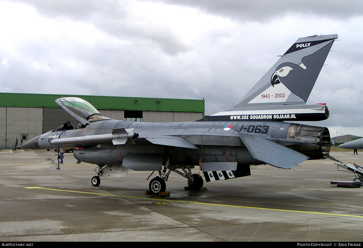 Aircraft Photo of J-063 | General Dynamics F-16AM Fighting Falcon | Netherlands - Air Force | AirHistory.net #392843