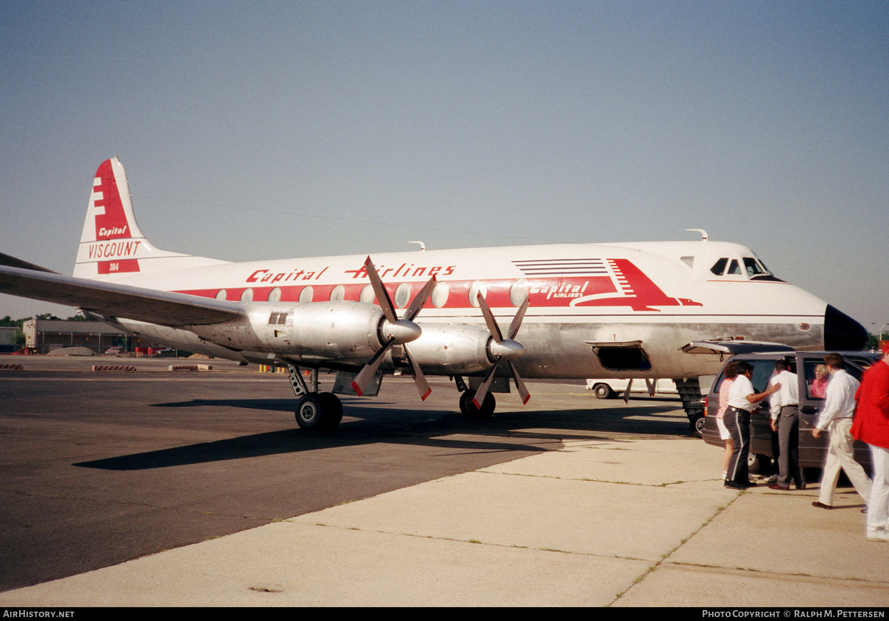 Aircraft Photo of N7471 | Vickers 798D Viscount | Capital Airlines | AirHistory.net #392855