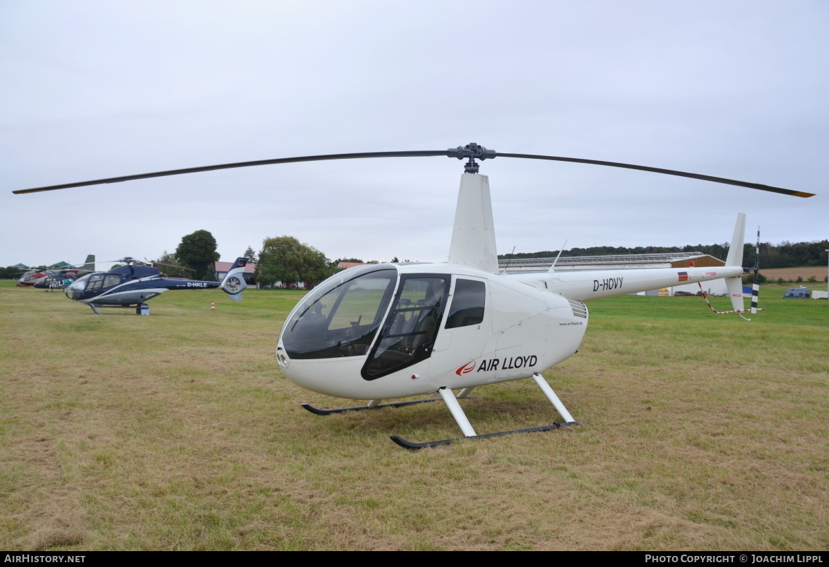 Aircraft Photo of D-HOVY | Robinson R-44 Raven I | Air Lloyd | AirHistory.net #392868