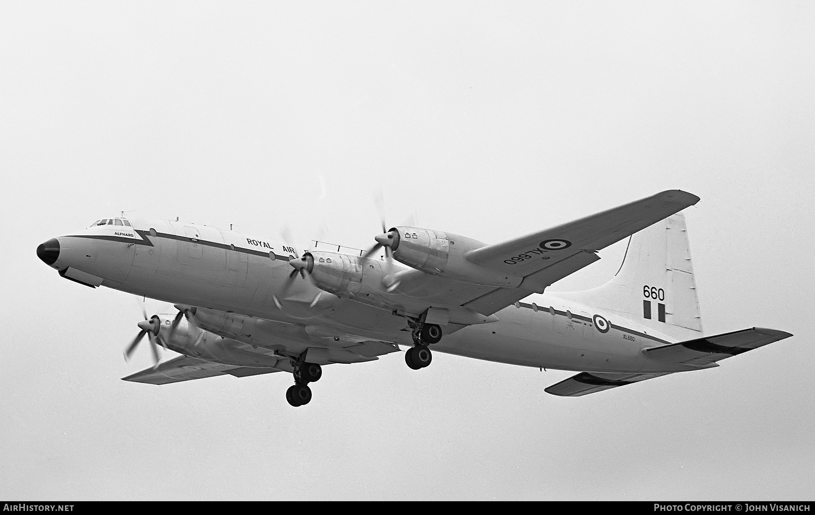 Aircraft Photo of XL660 | Bristol 175 Britannia C.1 (253) | UK - Air Force | AirHistory.net #392880